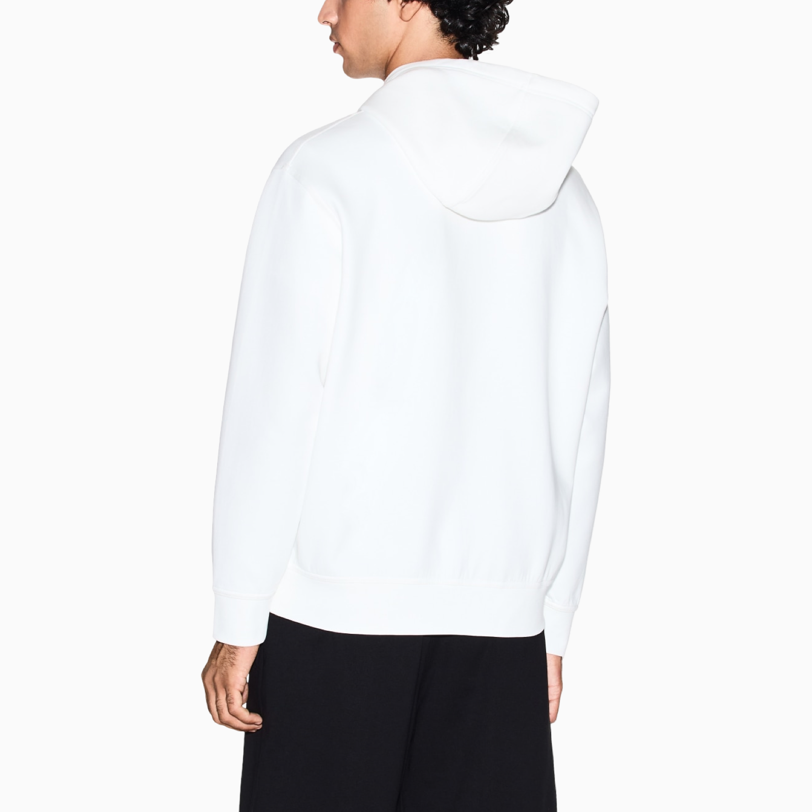 Мъжки бял суичър Armani Exchange Men Sweatshirt XM000371 AF10818 U0009 Back View