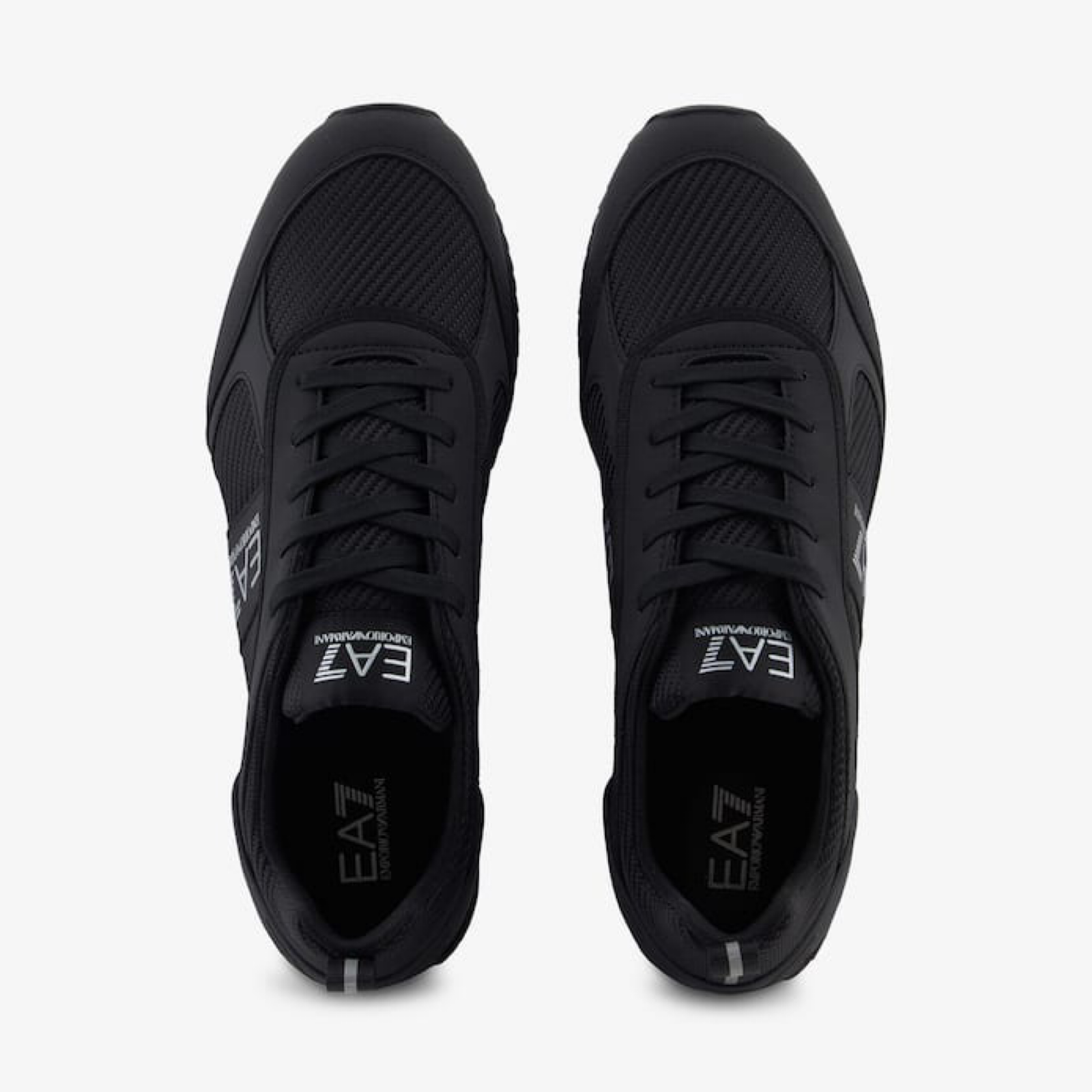 Мъжки черни маратонки EA7 Emporio Armani Men Sneakers 7X000337 AF18613 Top View