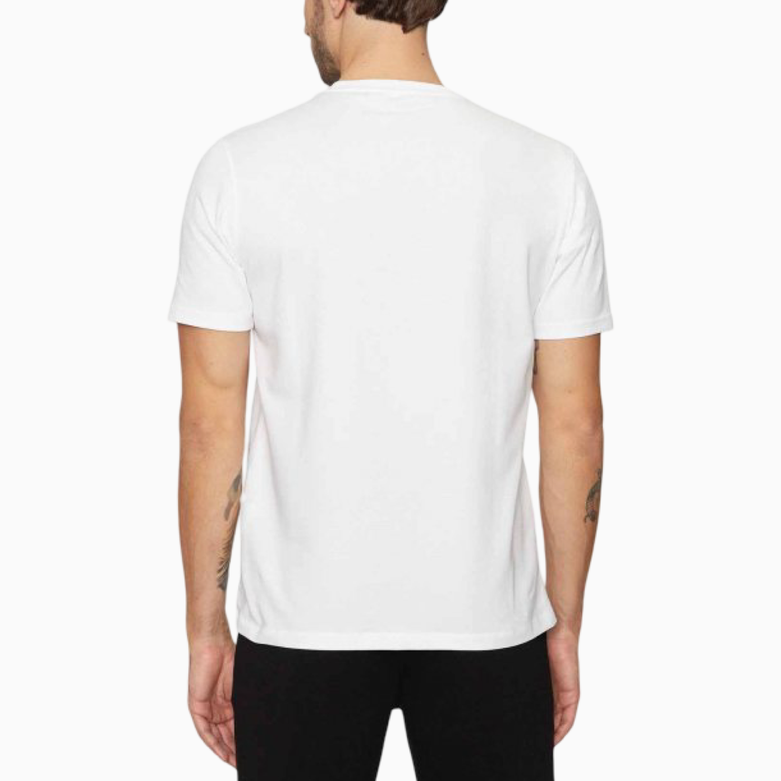 Мъжка бяла тениска Karl Lagerfeld 755460 551235 10 Back