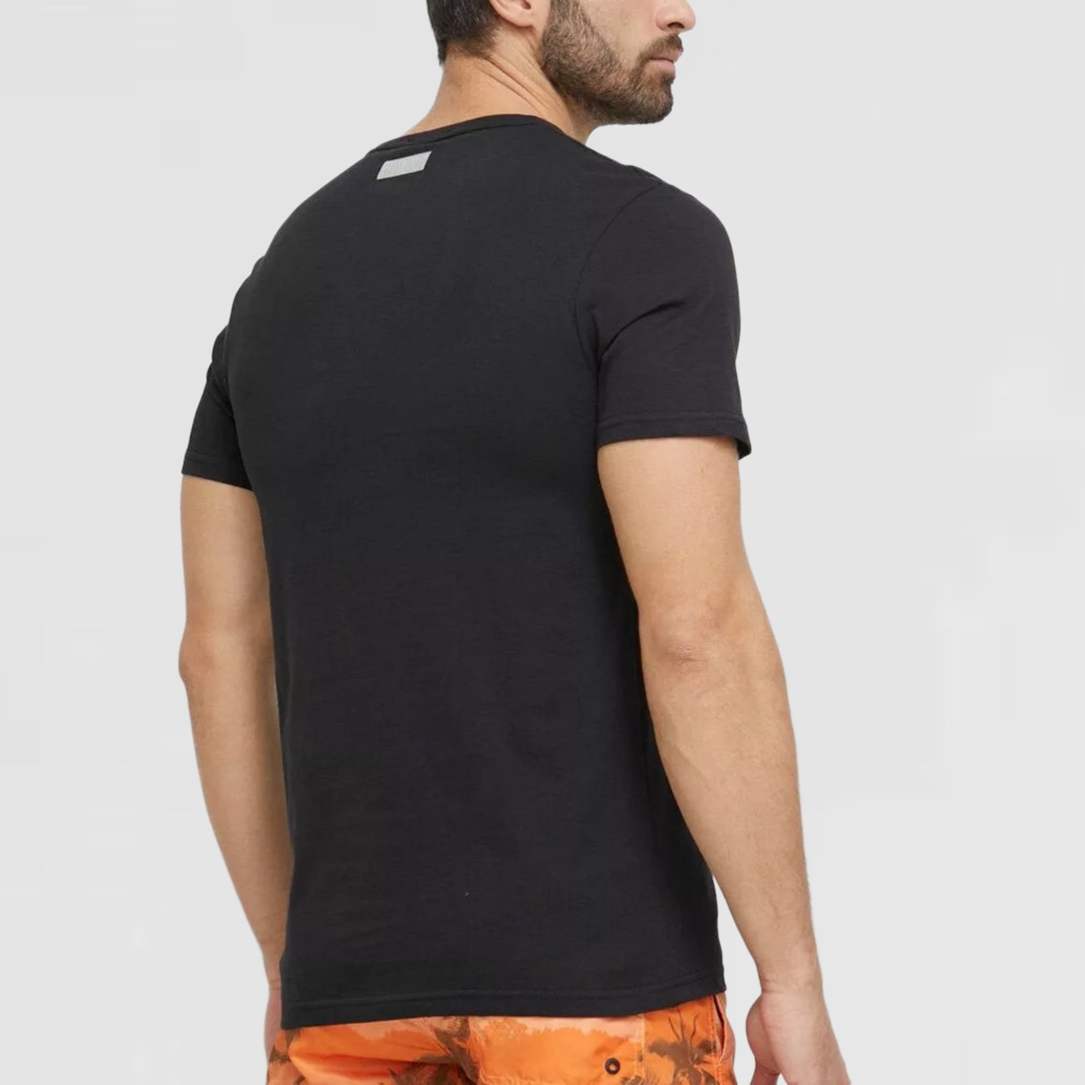 Мъжка тениска Bikkembergs BKK2MTS06 в черно