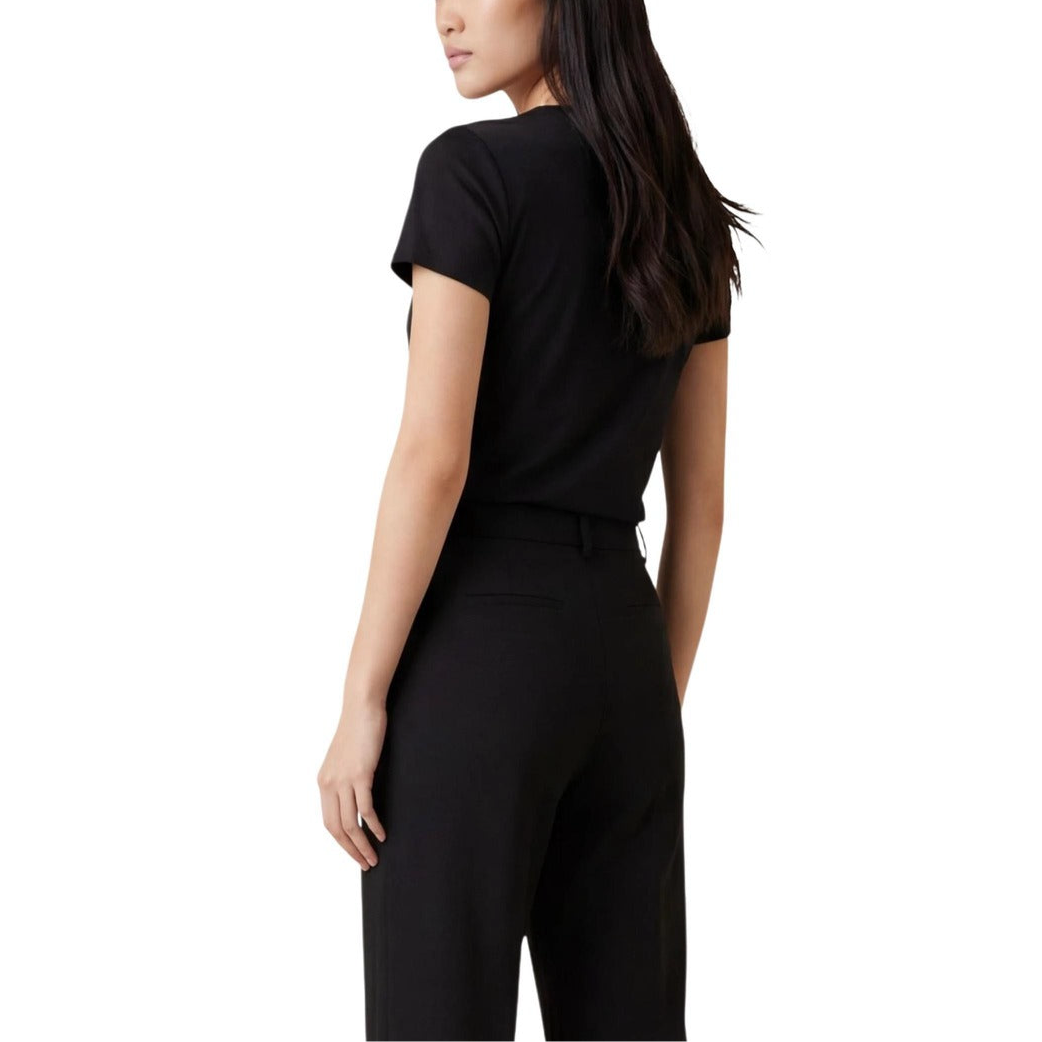 Дамска черна тениска Armani Exchange Women T-shirt XW002333 AF16294 UC001 Back View