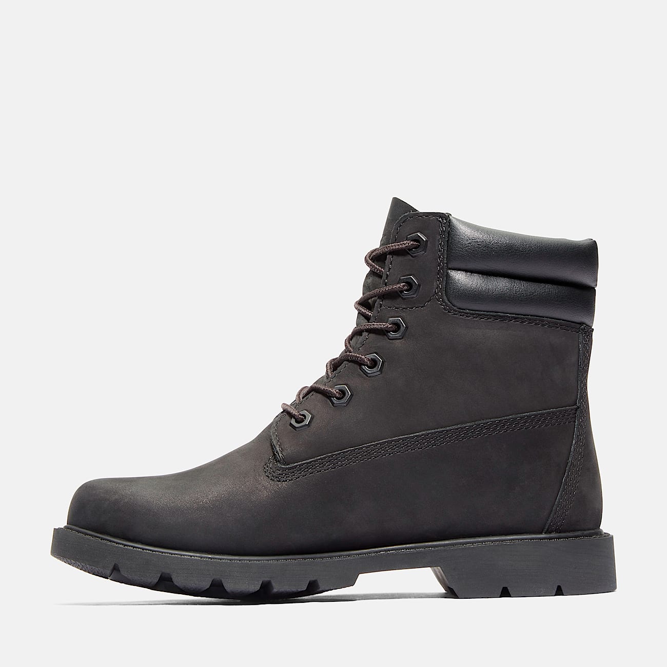 Timberland Black Polyester Ankle