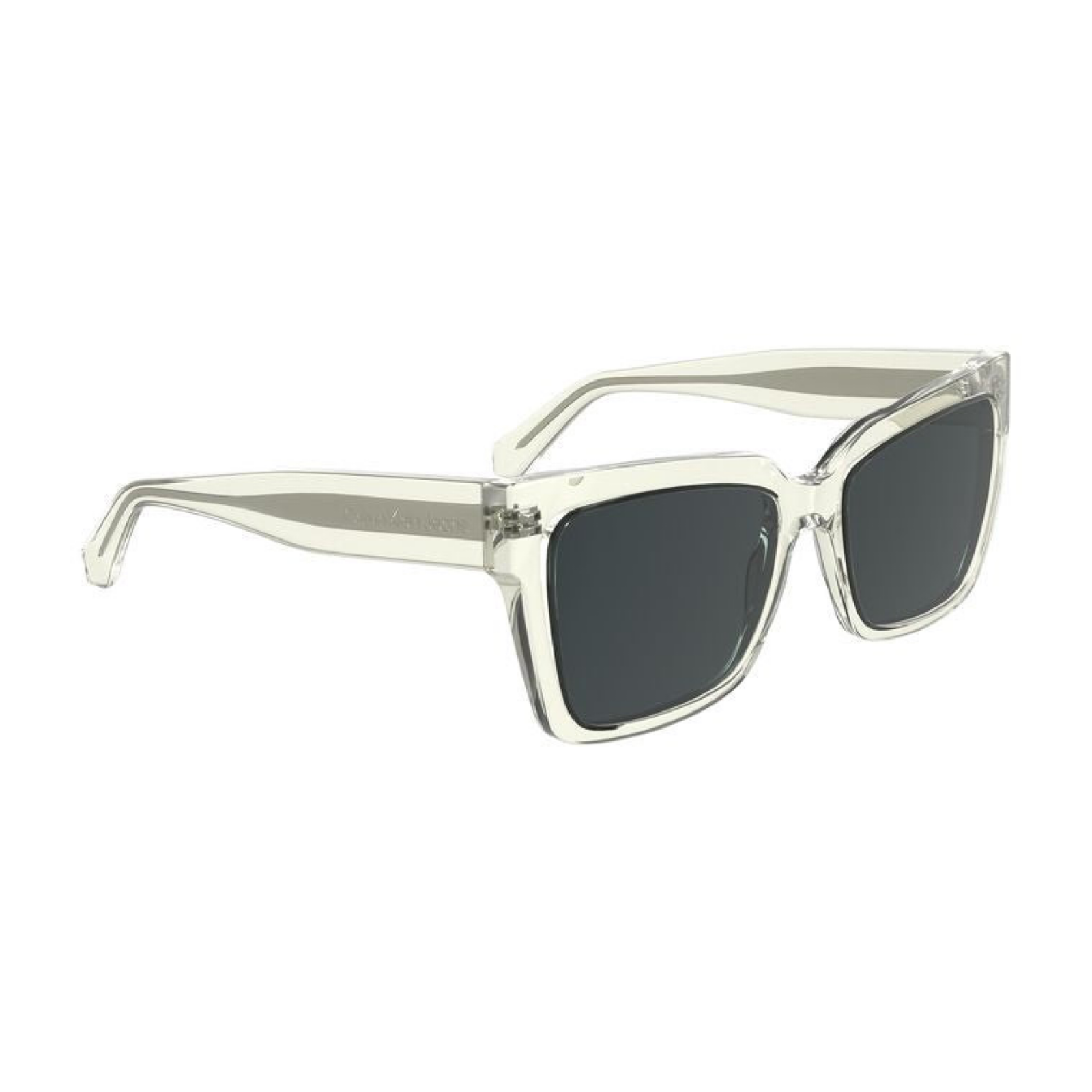 Calvin Klein Transparent Plastic Sunglasses