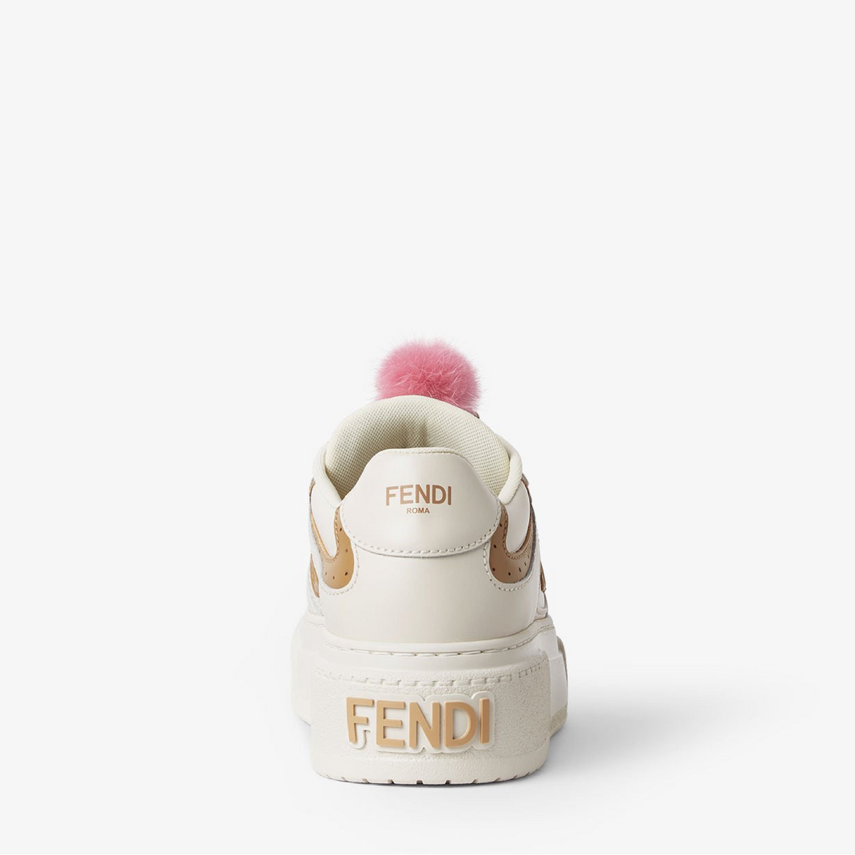 Fendi Match Sneakers 8E8721AY9NF1TO4 Heel View