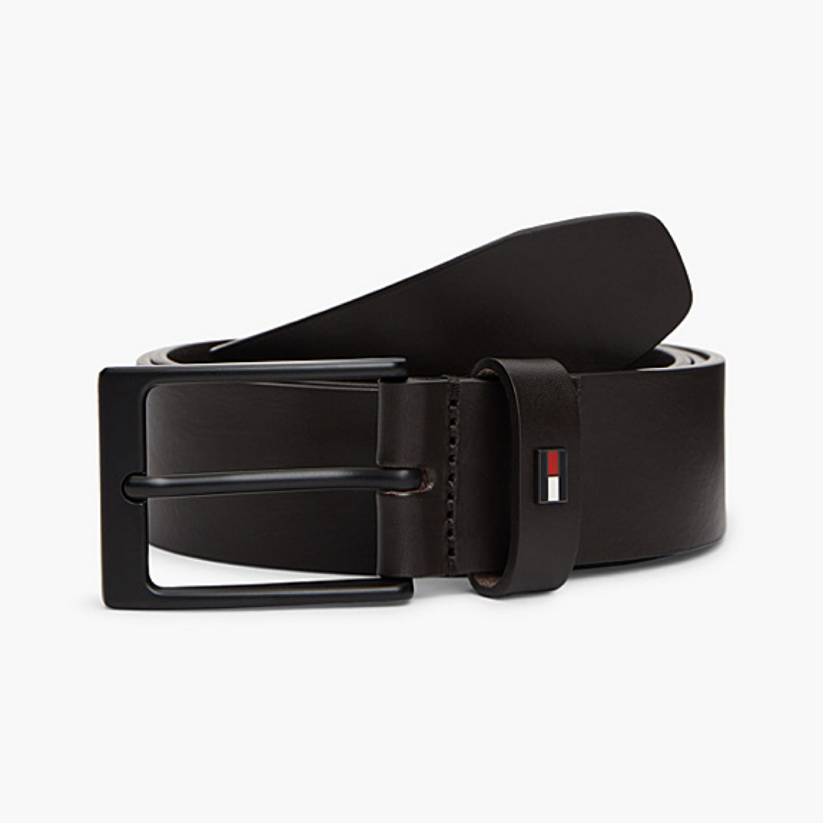 Мъжки кафяв колан Tommy Hilfiger Men Belt AM0AM13016 0HD Front View