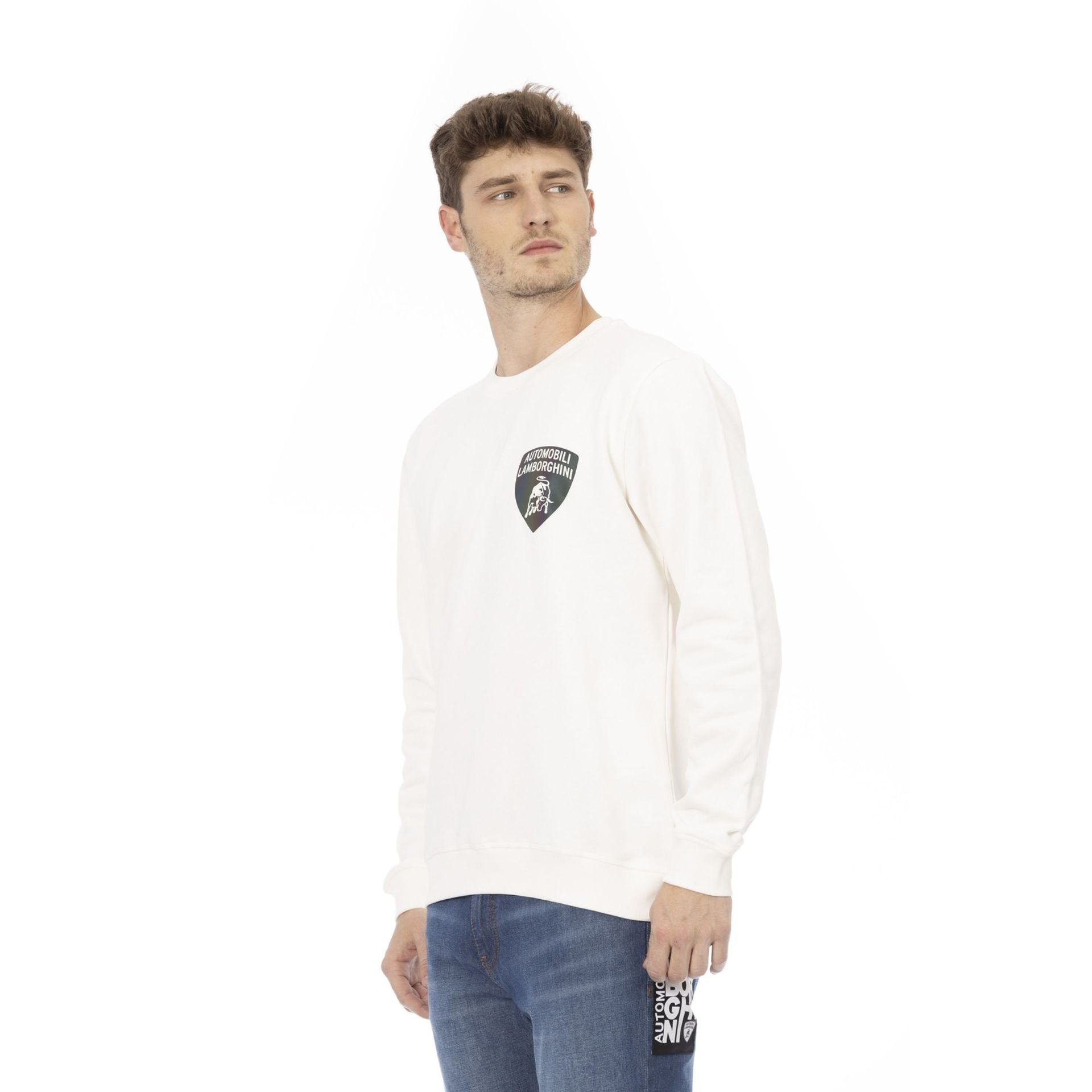 Мъжка блуза с дълъг ръкав Men’s sweatshirt Automobili Lamborghini
72XBI007CJ315 005 White