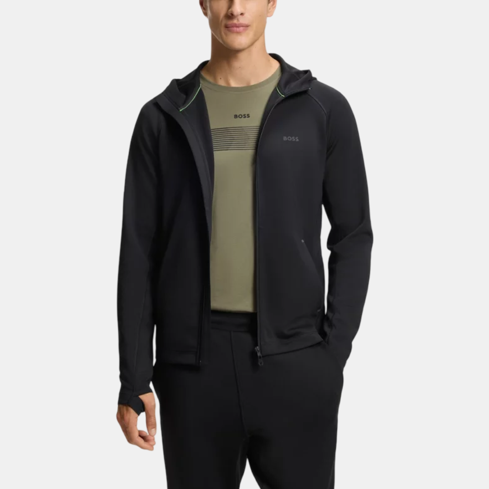 Мъжки суичър Boss Active Men Sweatshirt 50531224 Front View