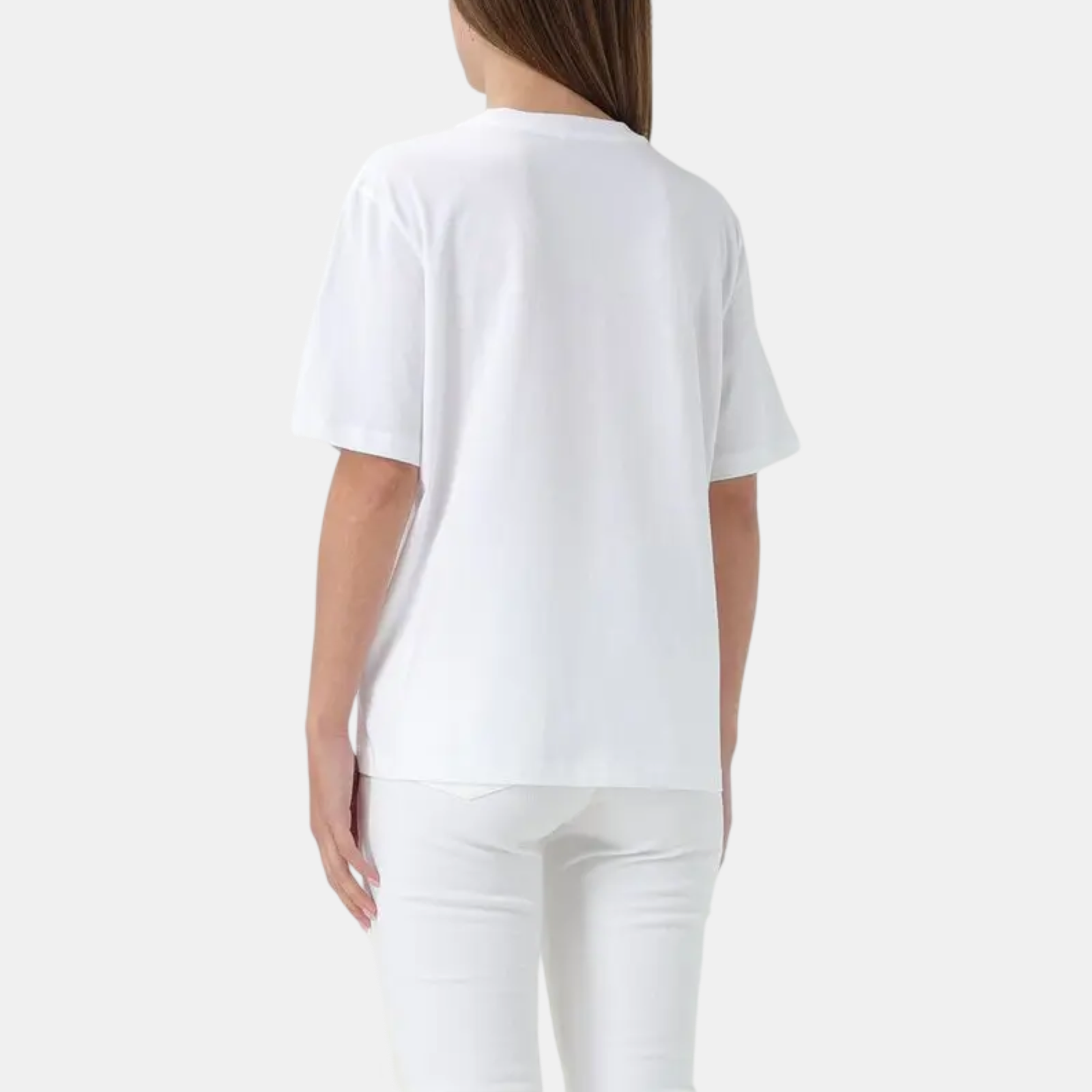 Дамска бяла тениска Patrizia Pepe 2M4389 J089