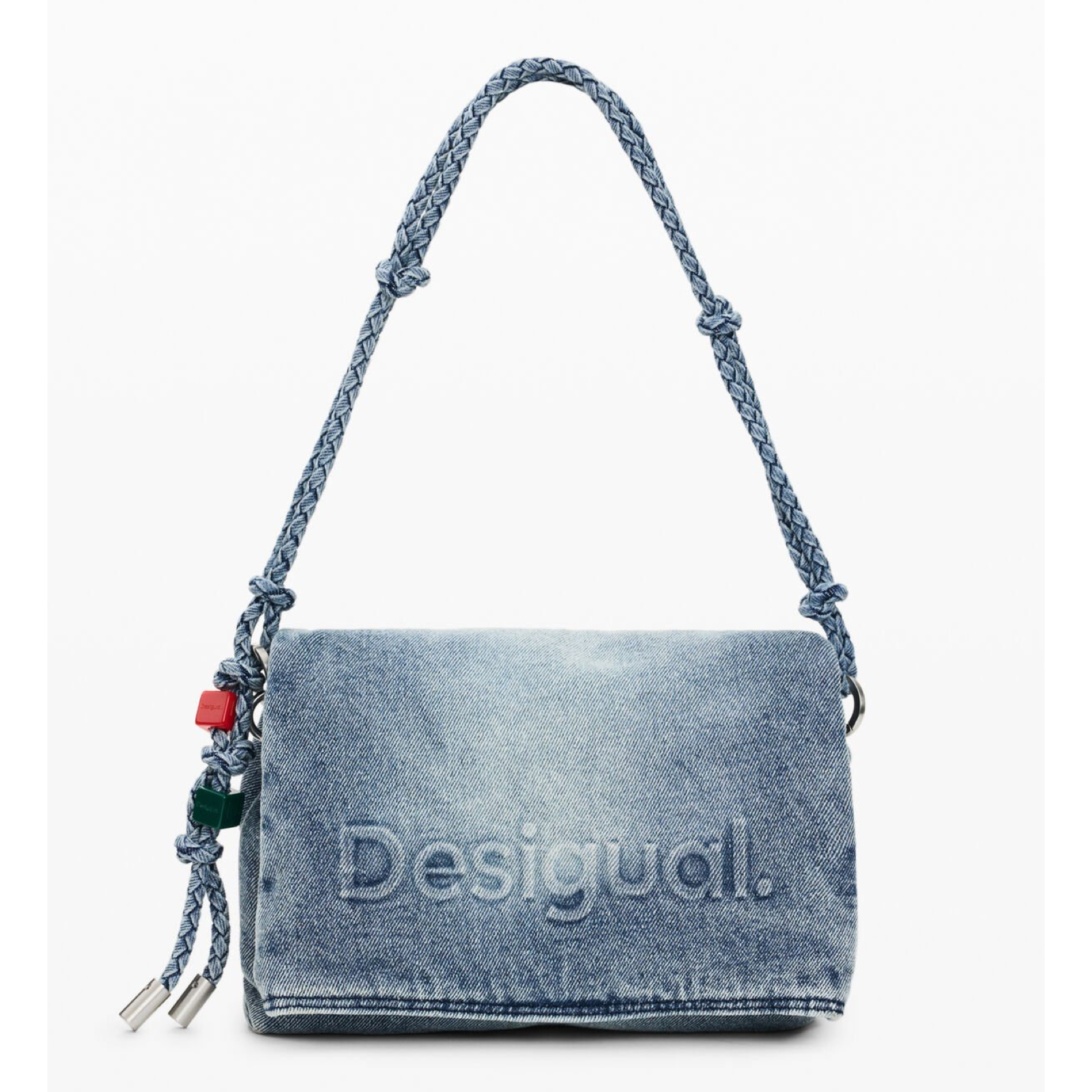 Дамска дънкова чанта Desigual Women Denim Handbag 26SAXD28 5005 Front View