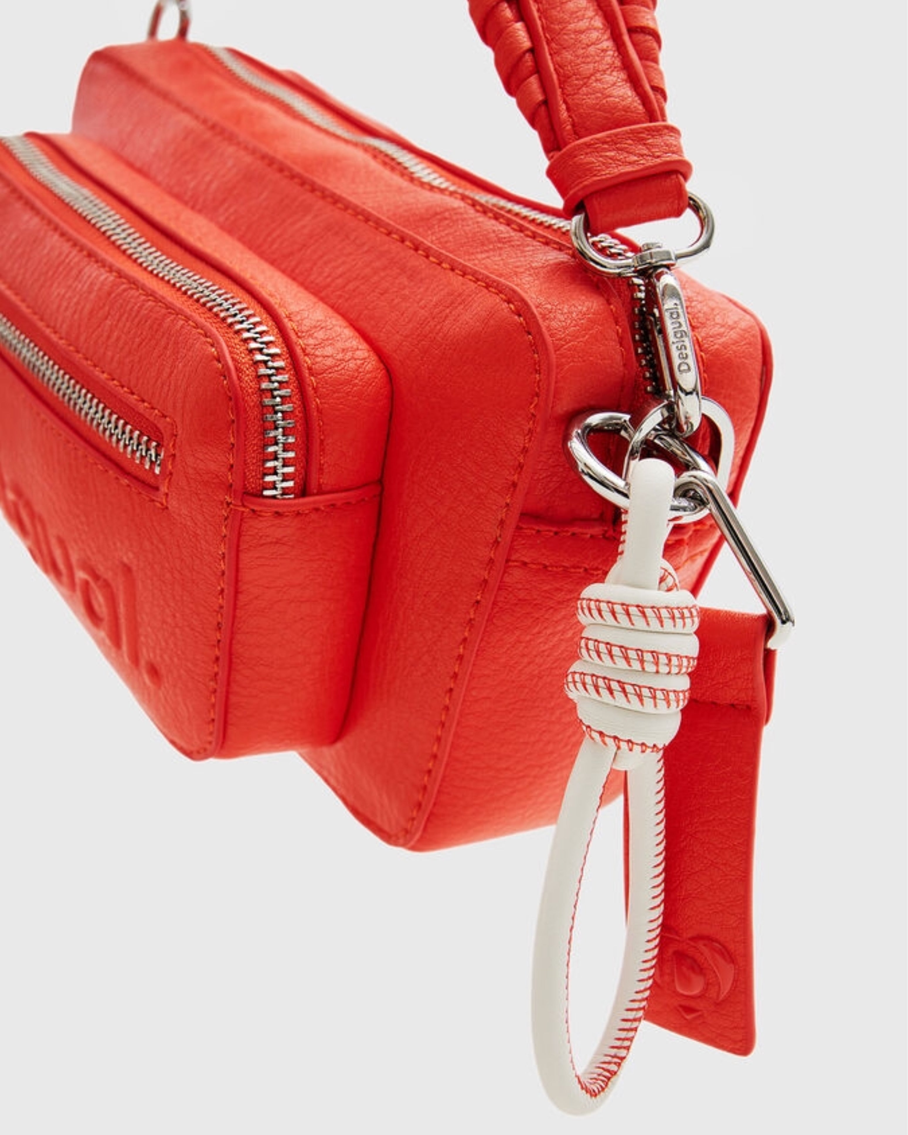 Дамска чанта за рамо Women’s shoulder bag Desigual S logo 24SAXP19 7009U Orange