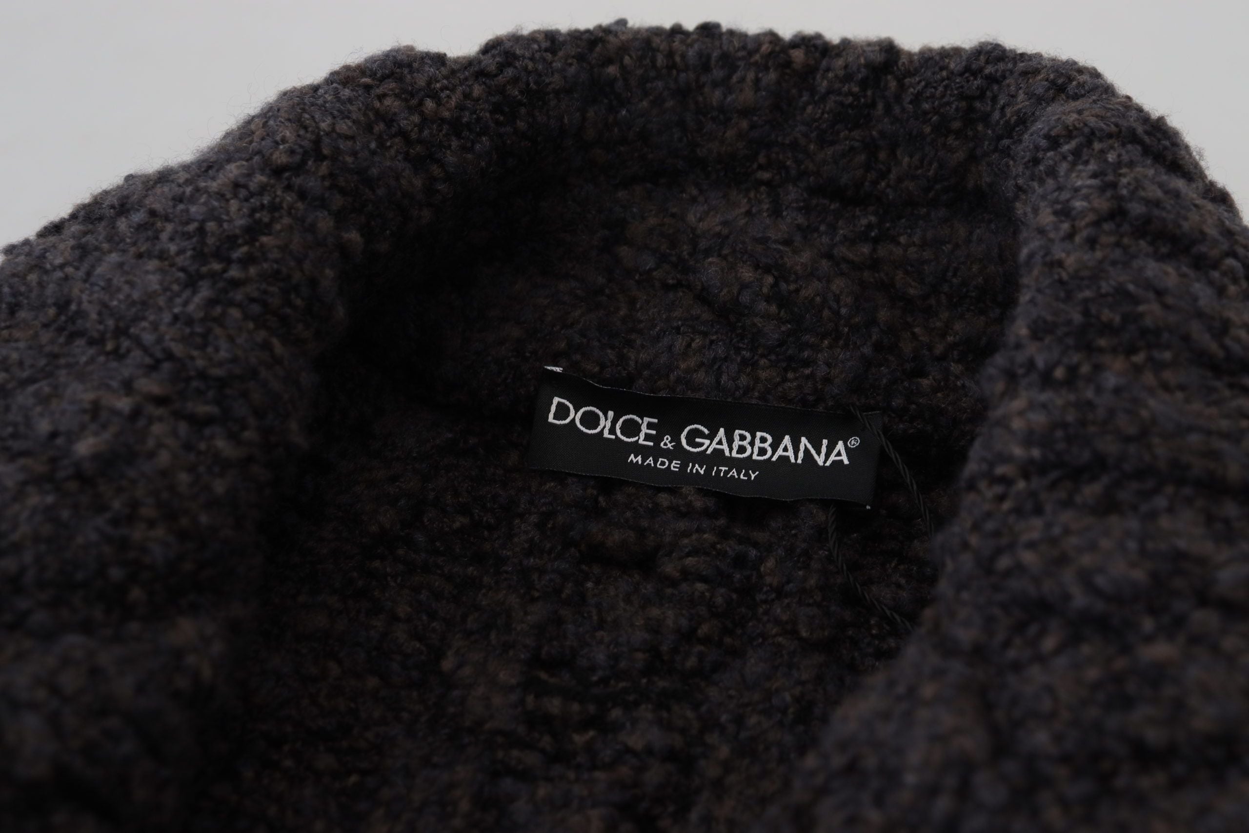 Dolce & Gabbana Елегантно двуредно палто от вълна и кашмир