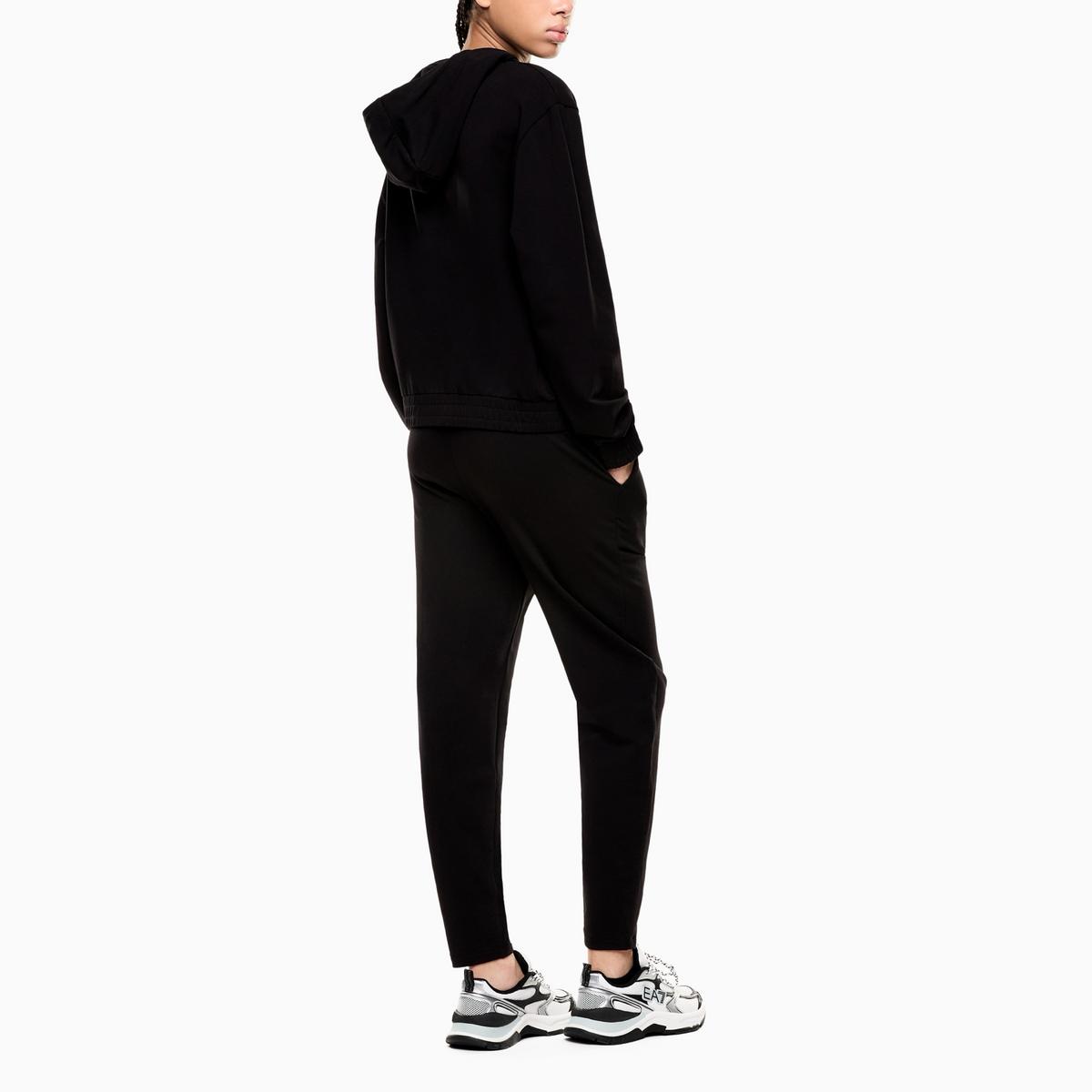 Дамски спортен екип EA7 Emporio Armani Women Tracksuit 7W000990 AF12502 UC001 Back View