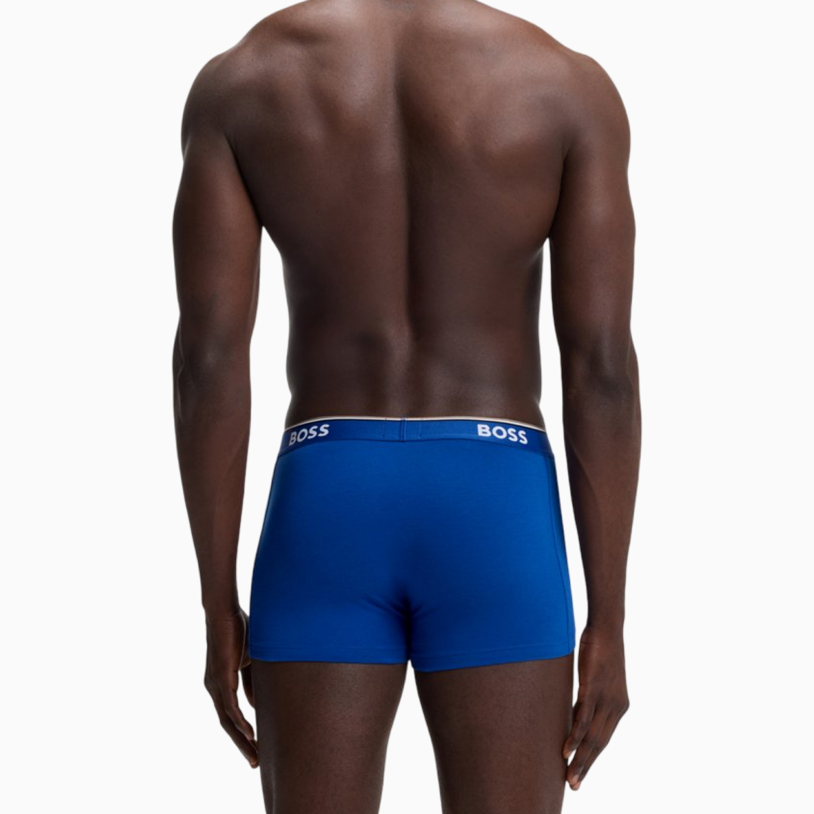 Мъжки боксерки Boss Men 3-pack Boxers 50475274 962 Model Back View