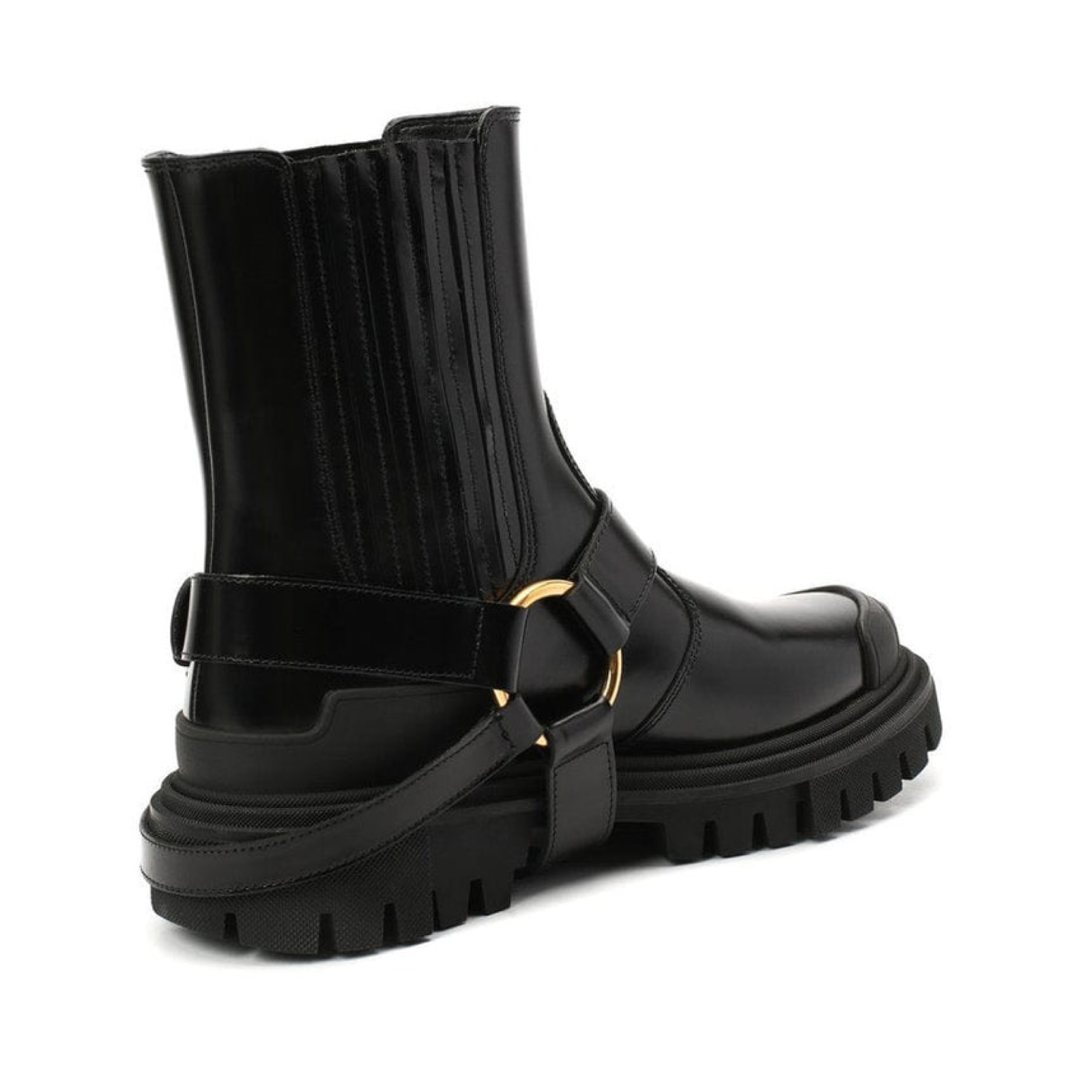 Dolce & Gabbana DG Logo Trekking Women Boots Medial View