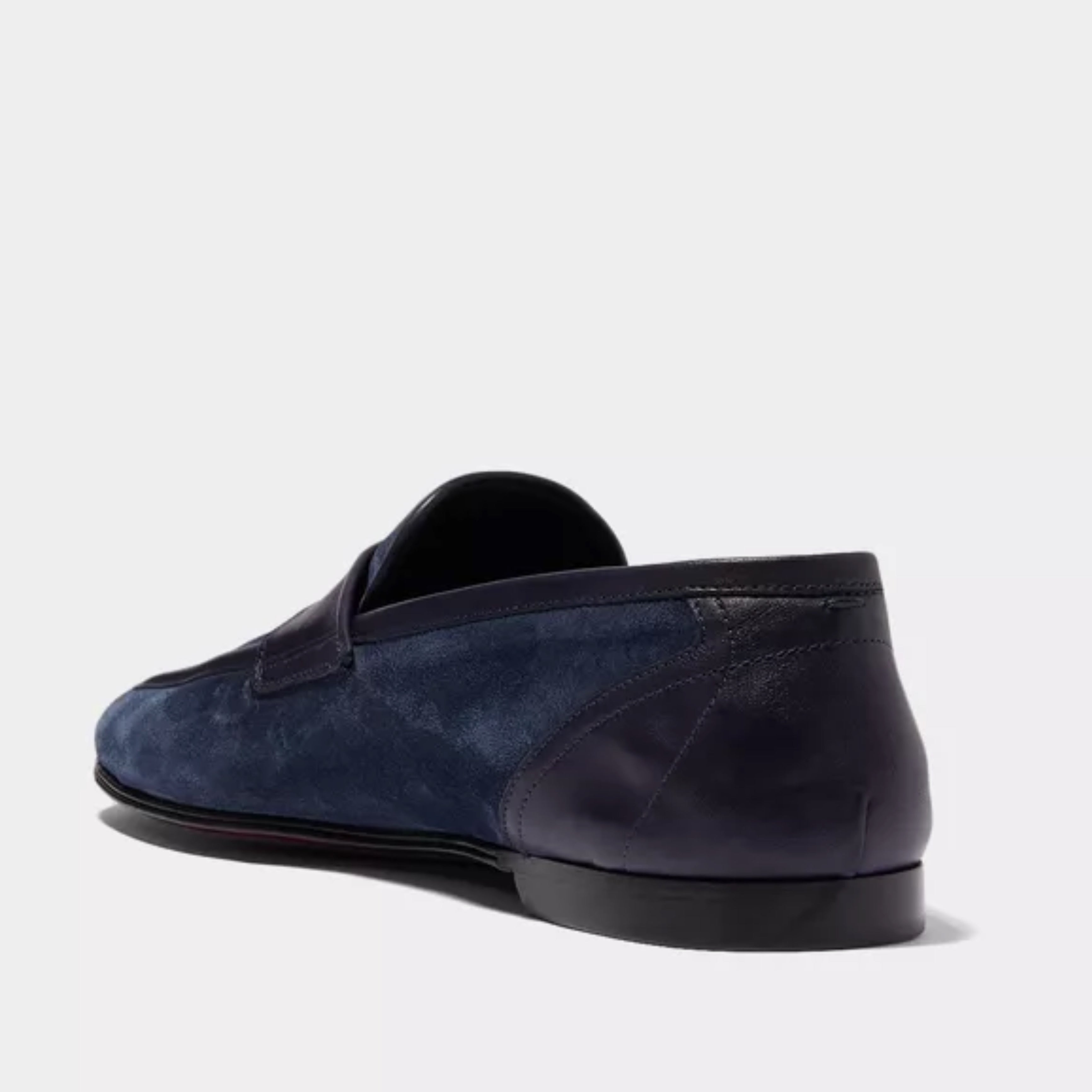 Мъжки мокасини Men’s loafers DOLCE & GABBANA A50351 AX934 Blue heel view