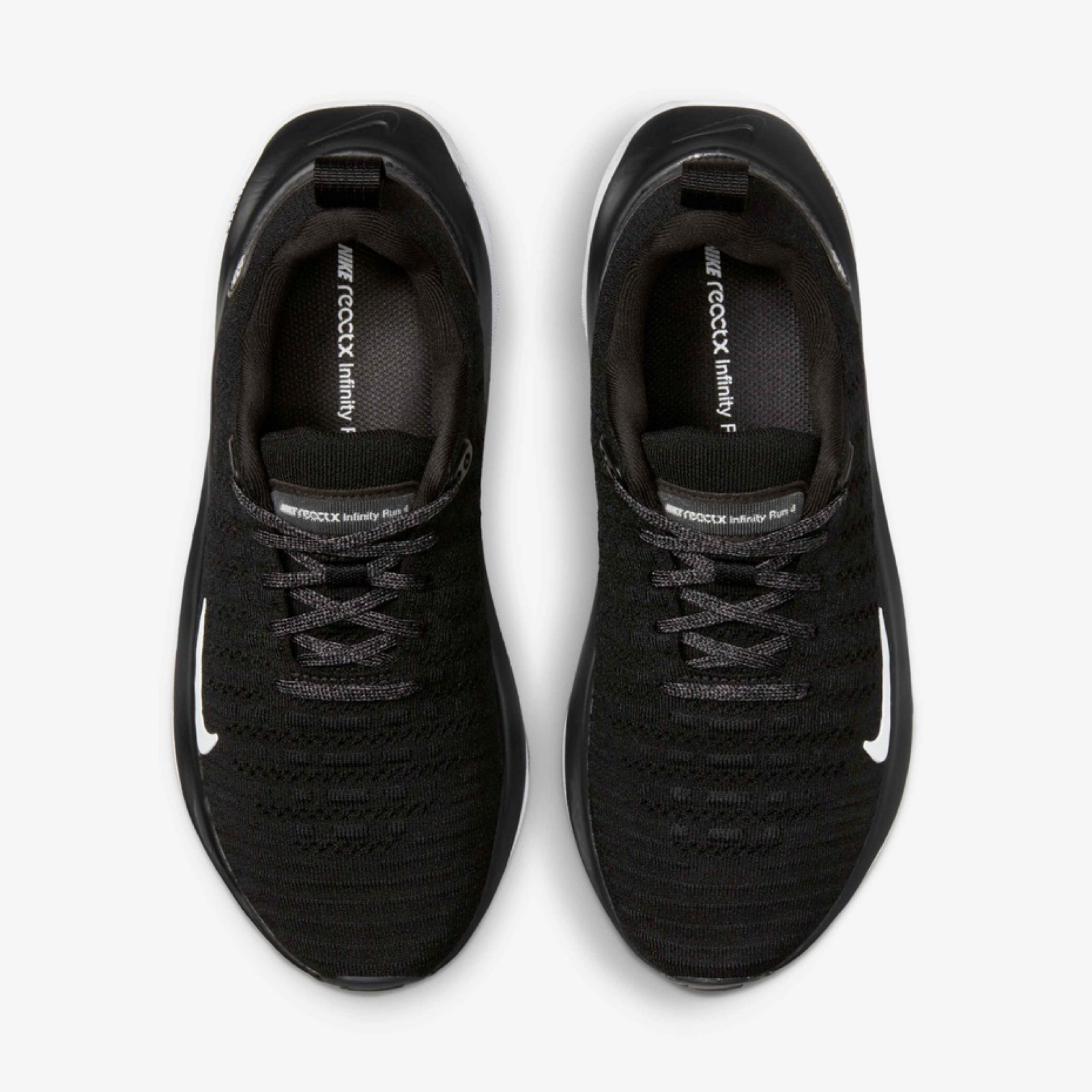 Дамски маратонки Nike ReactX Infinity RN Flyknit 4 DR2670-001 Women Sneakers Top View