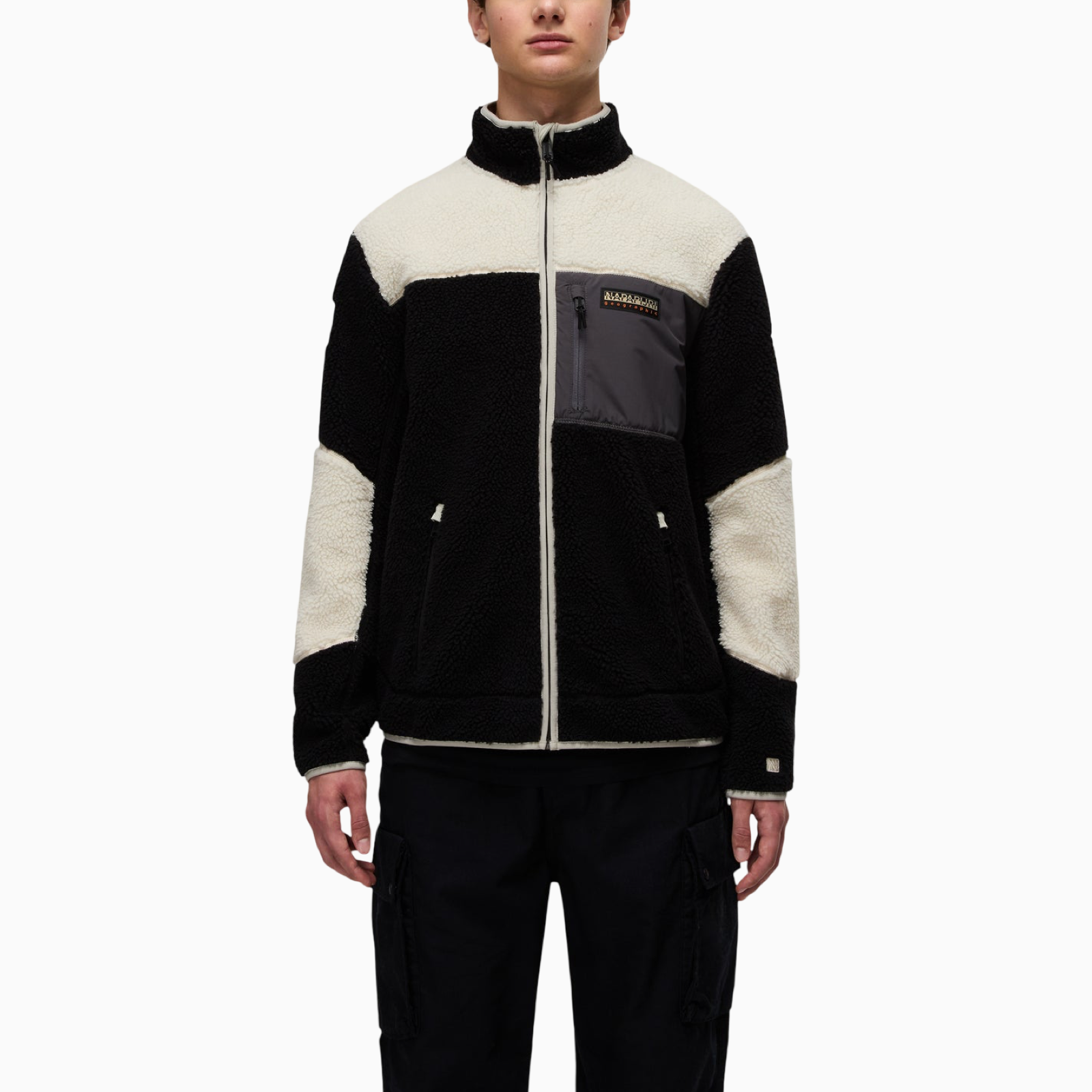 Мъжко яке Napapijri Yupik Men Fleece Jacket NP0A4GNTM Front View