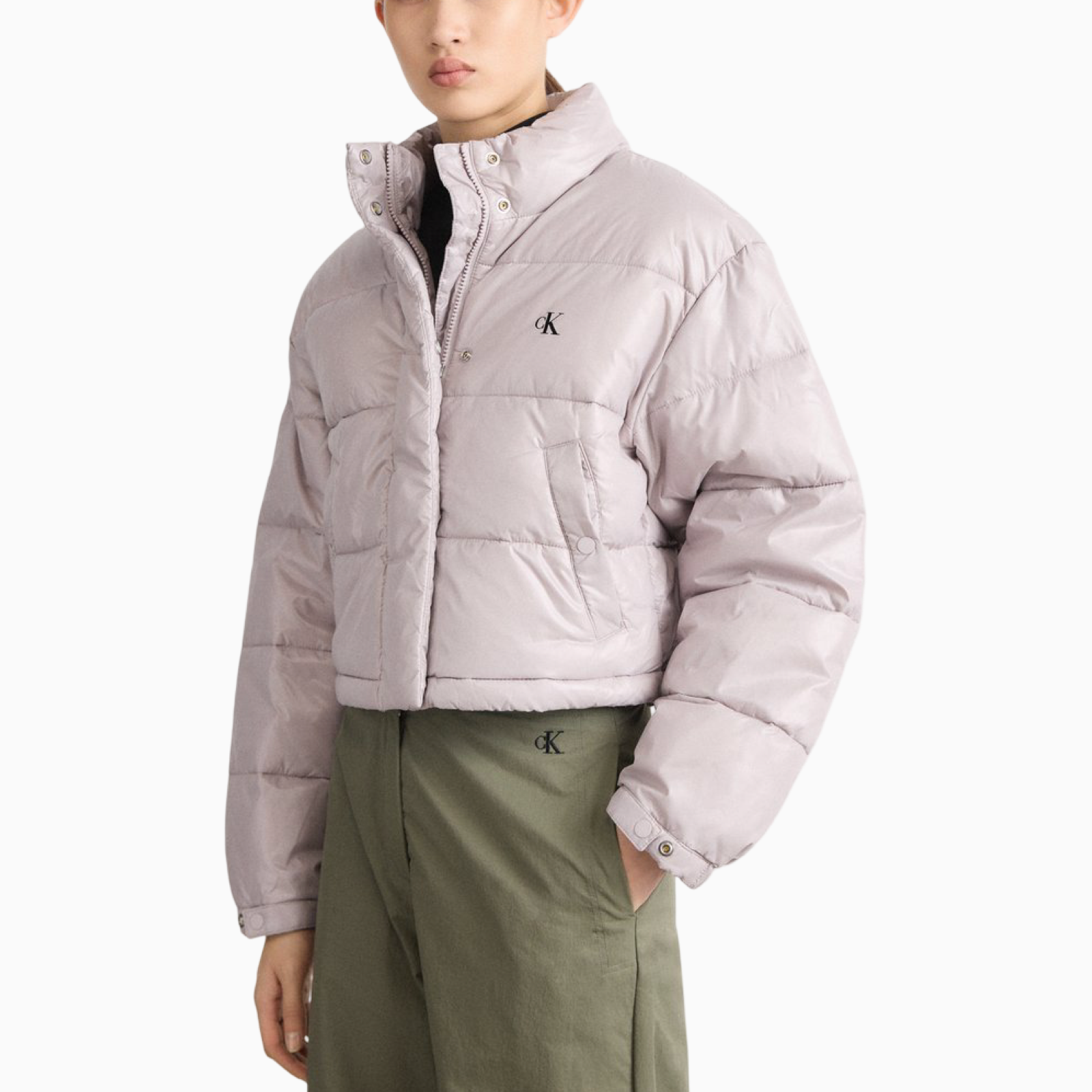 Дамско яке Calvin Klein Jeans Women Jacket LV047D504G QJL Side View