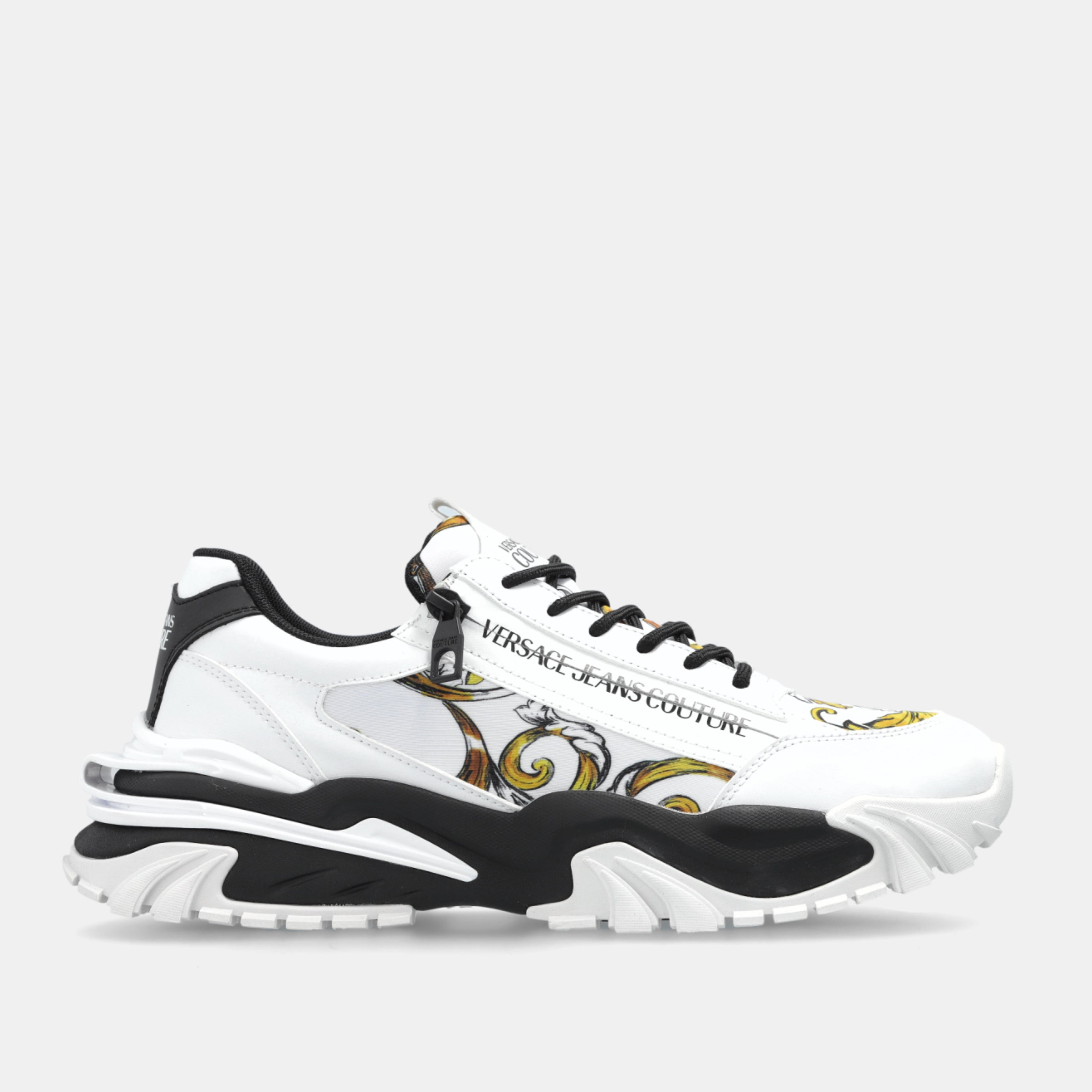 Мъжки кецове Men’s sneakers Versace Jeans Couture Trail Trek 78YA3SI5 ZSC57 G03 White Gold lateral view