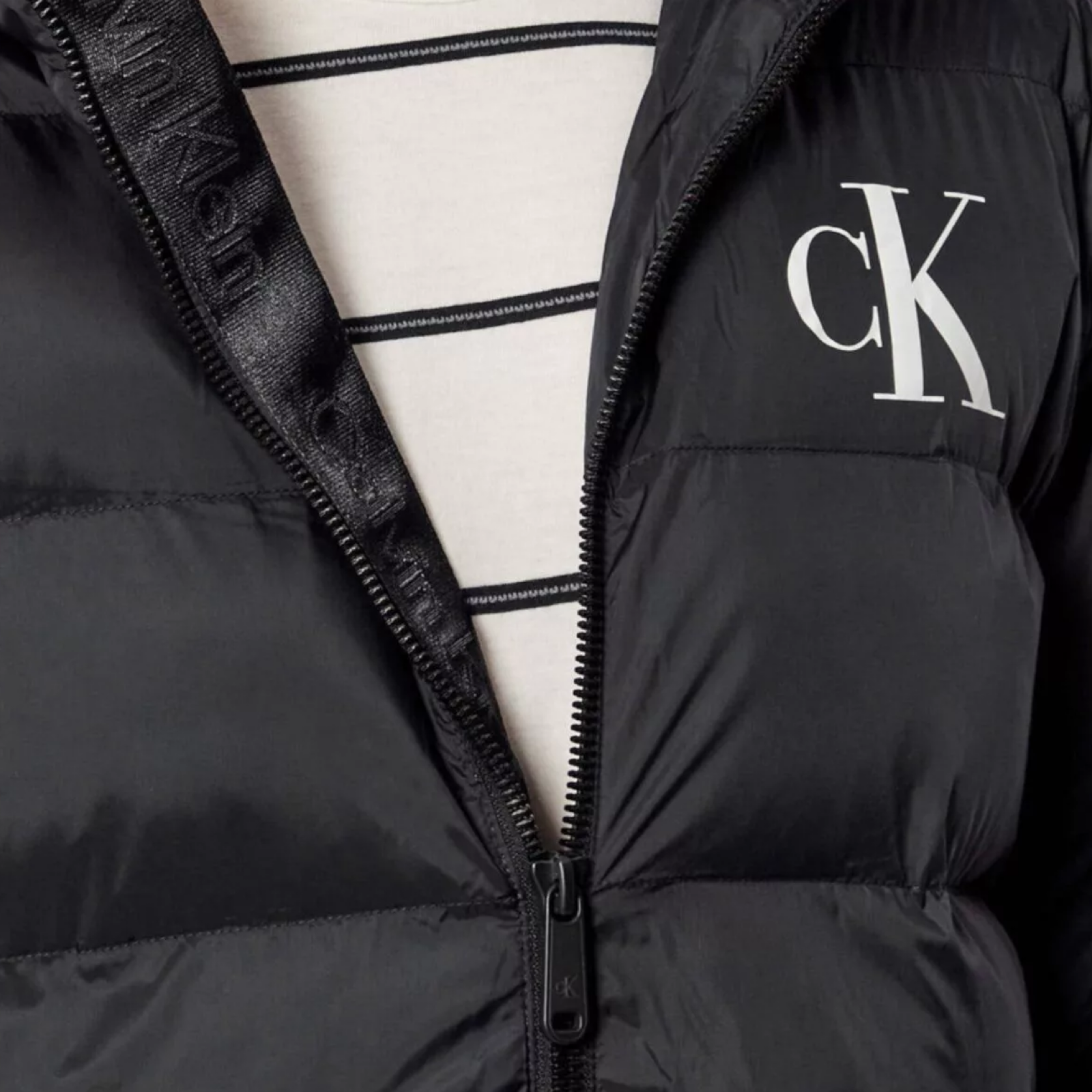 Мъжко зимно яке Calvin Klein Jeans LV04RD528G Close-Up