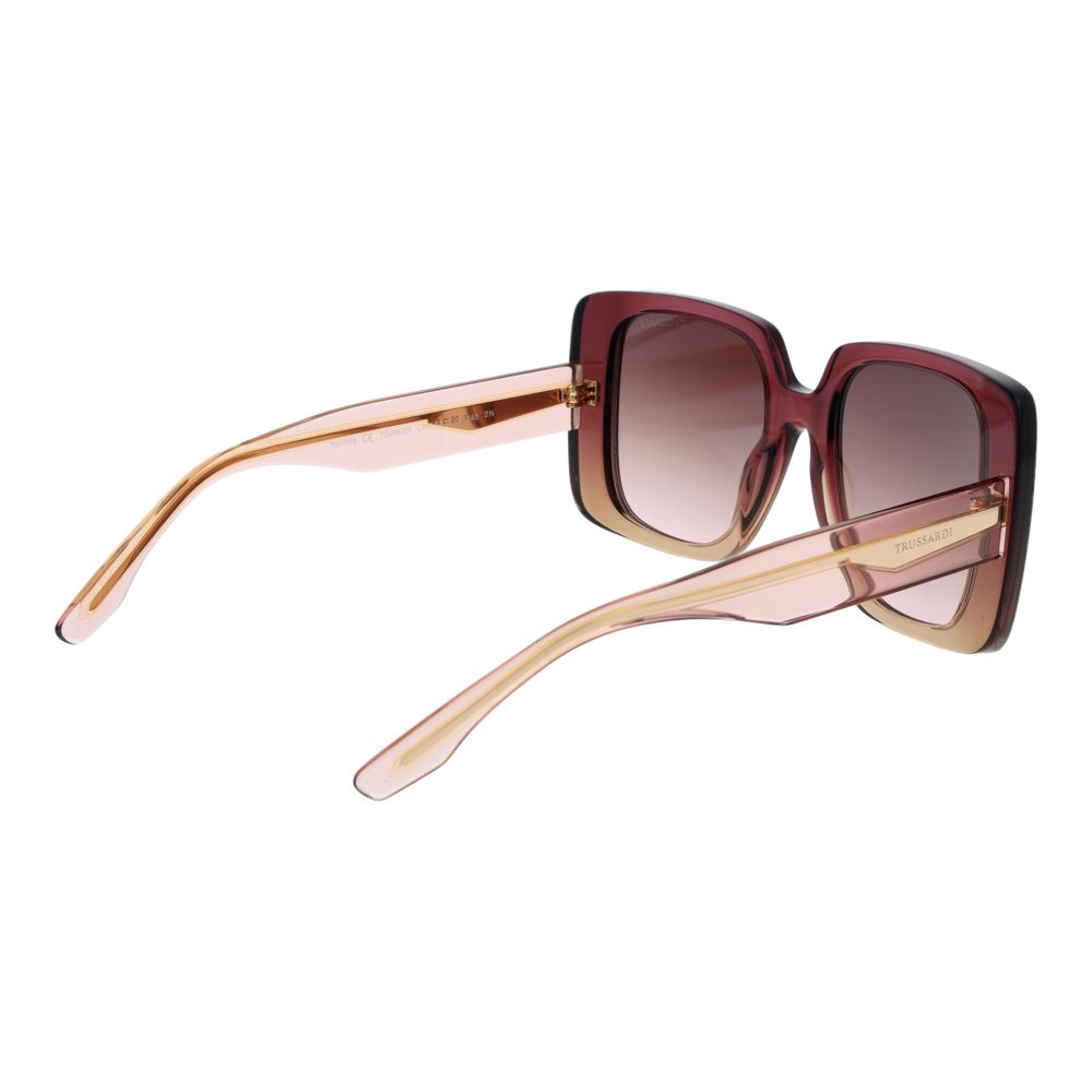 Дамски слънчеви очила Trussardi Women Sunglasses TSW9029 C01 Back View