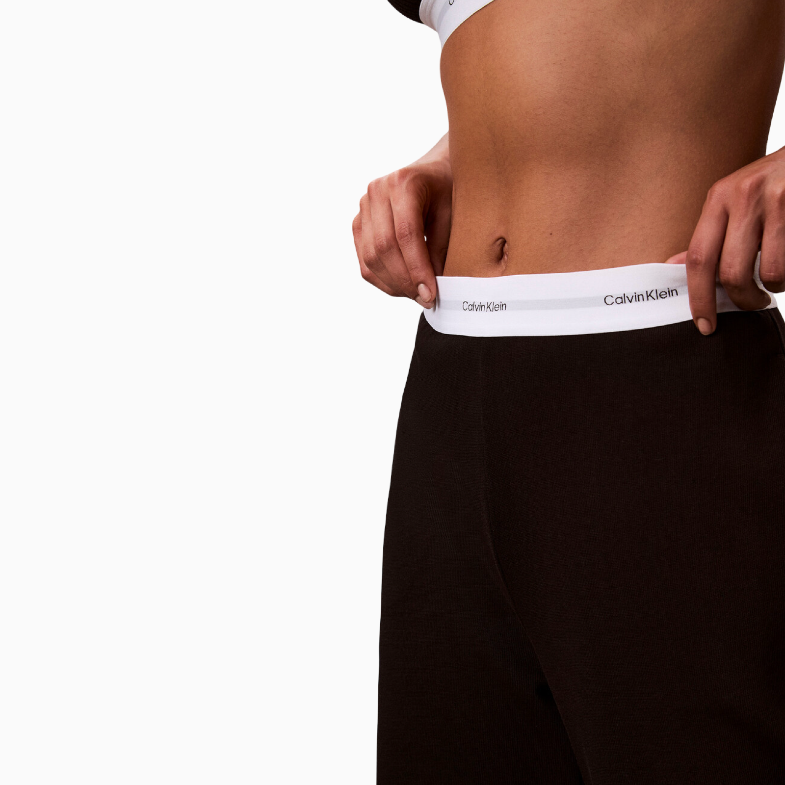 Дамско долнище Calvin Klein Women Loungewear Sweatpants QS7518 UB1 Close-Up