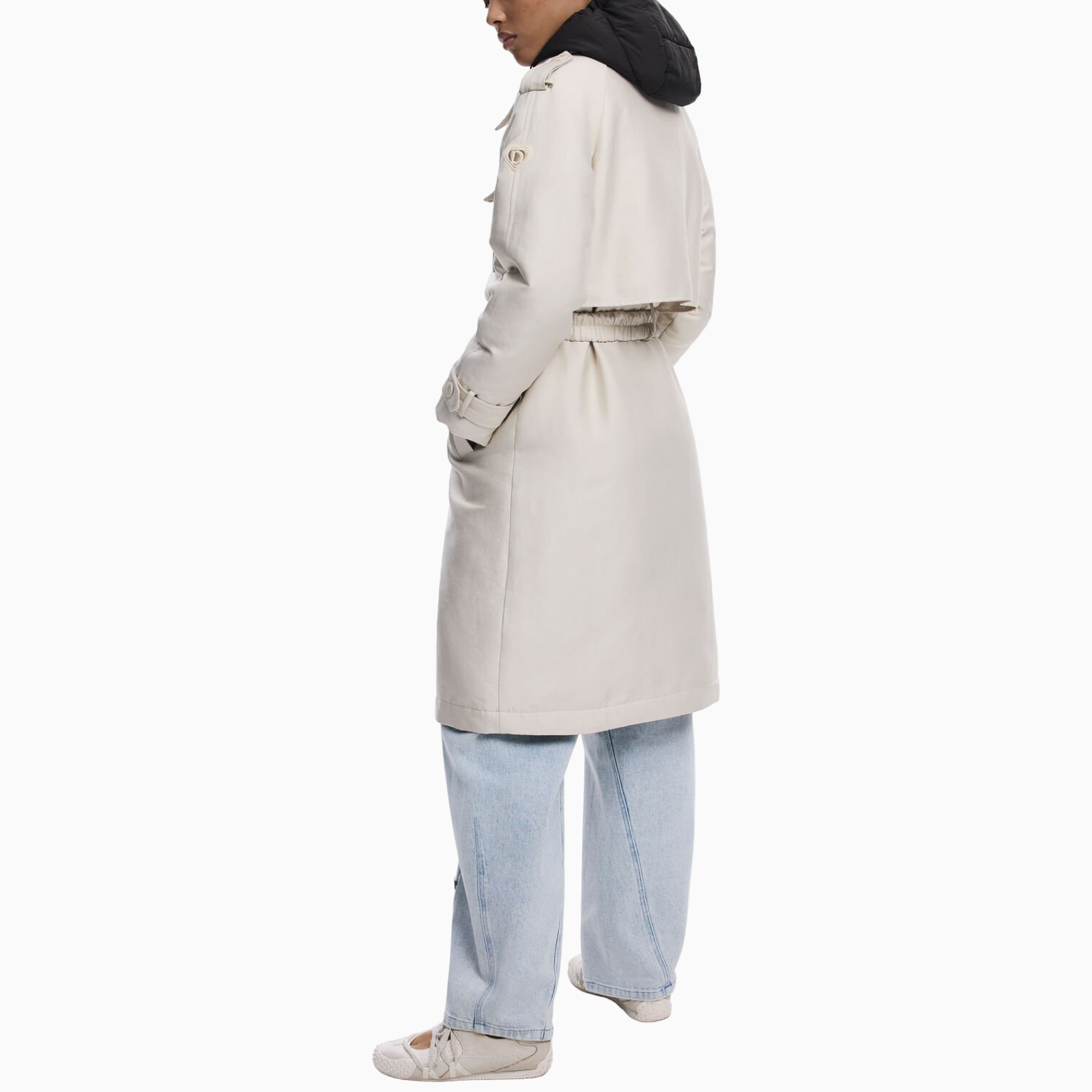 Дамско палто Desigual Women Coat 25WWEW58 Back View