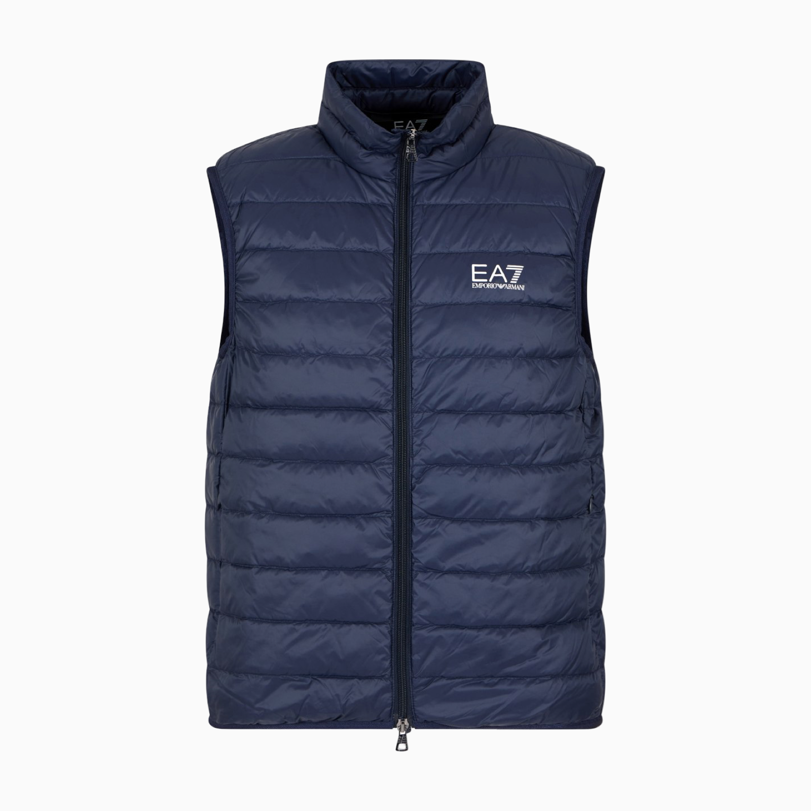 Мъжки син елек EA7 Emporio Armani Men Gilet 8NPQ06 PNGPZ Front View