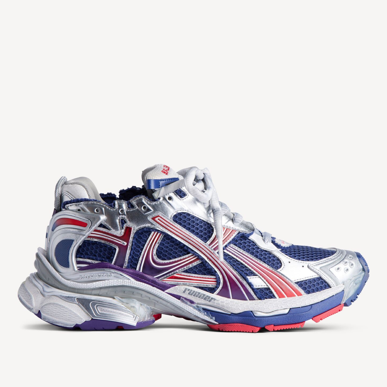 Balenciaga Runner Gradient Sneakers 772774WRUNG4610 Lateral View