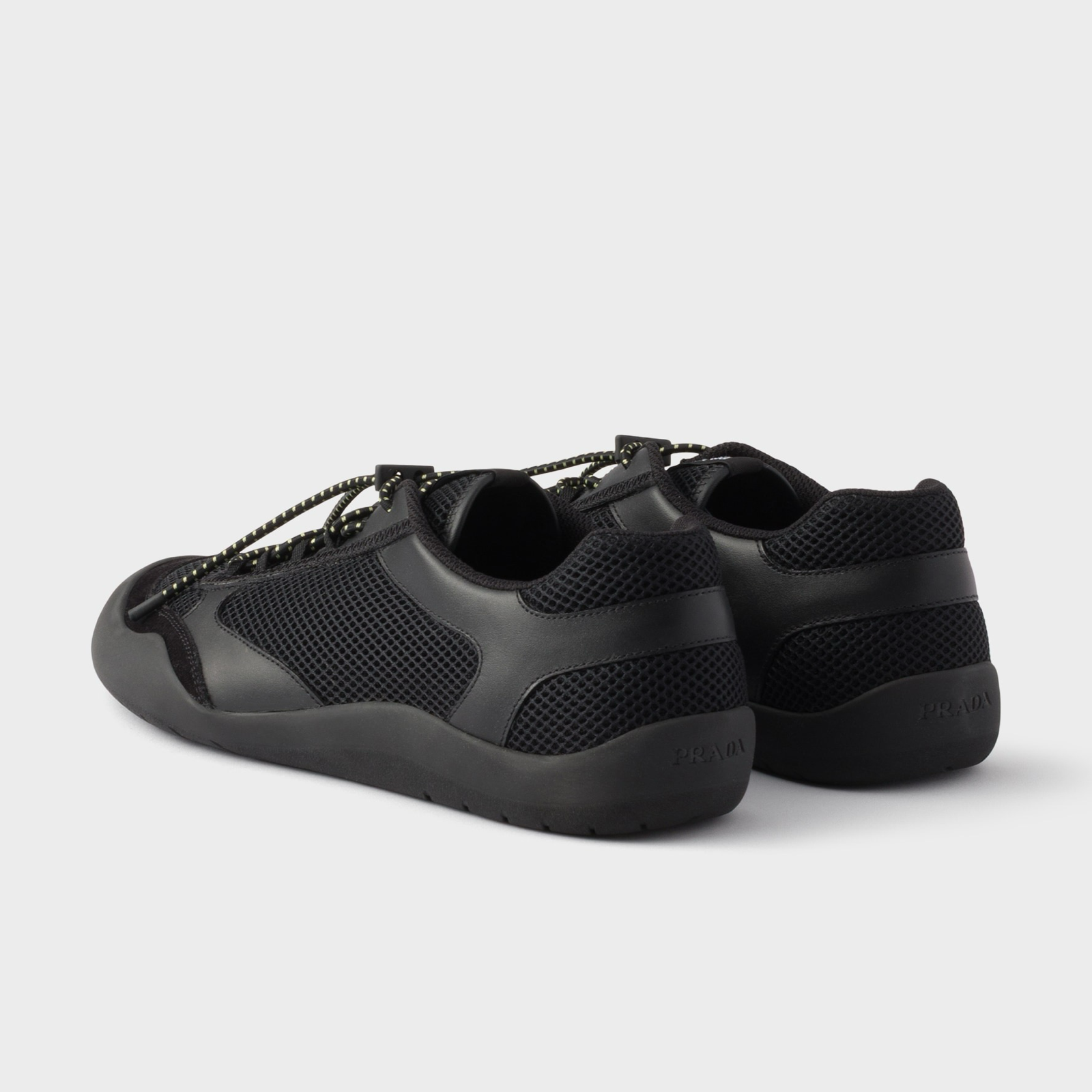 Prada Speedrock Sneakers 2EE468FG0003ZM0F0002 Heel View