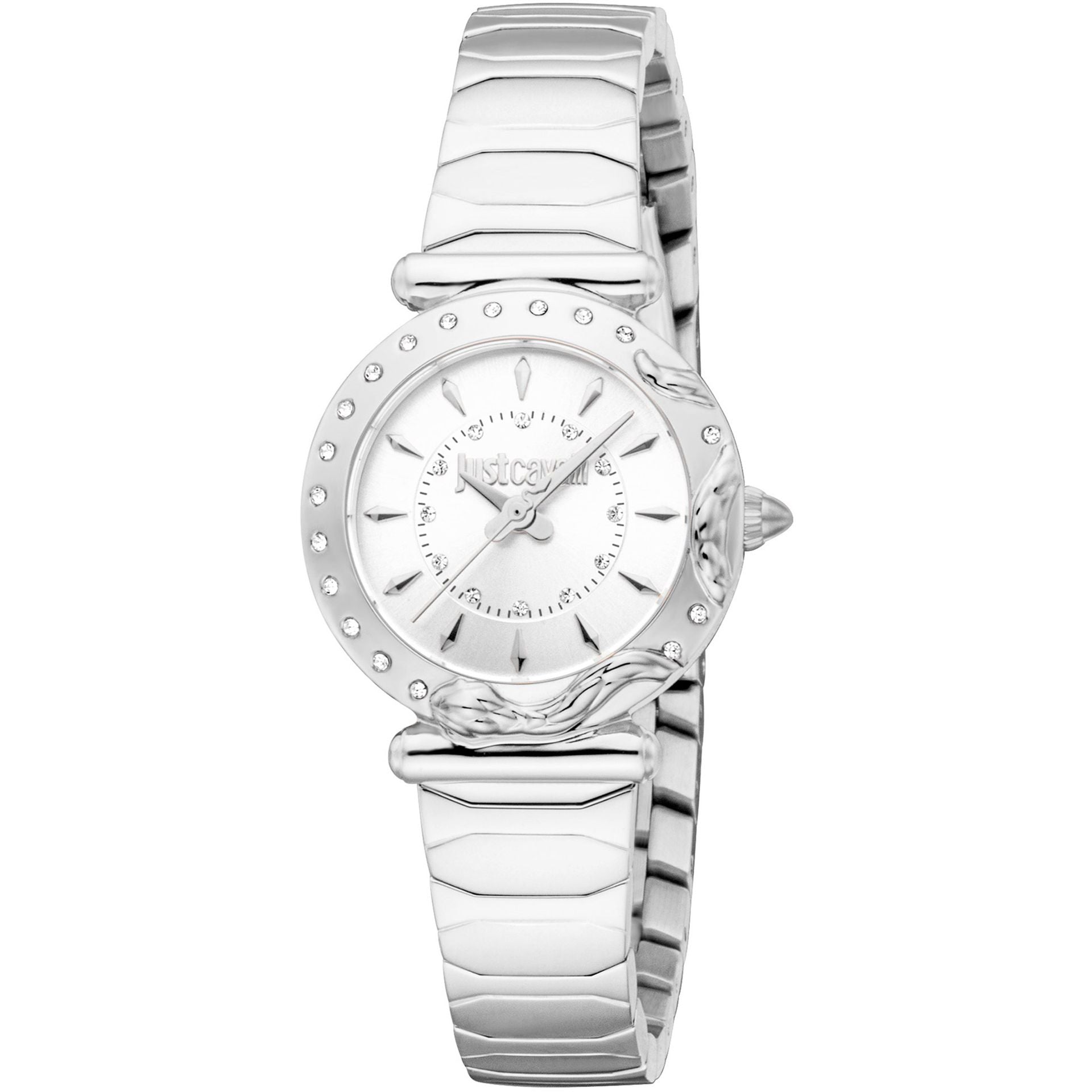 Дамски часовник Women’s watch Just Cavalli Animalier Stella Snake JC1L363M0035 Silver