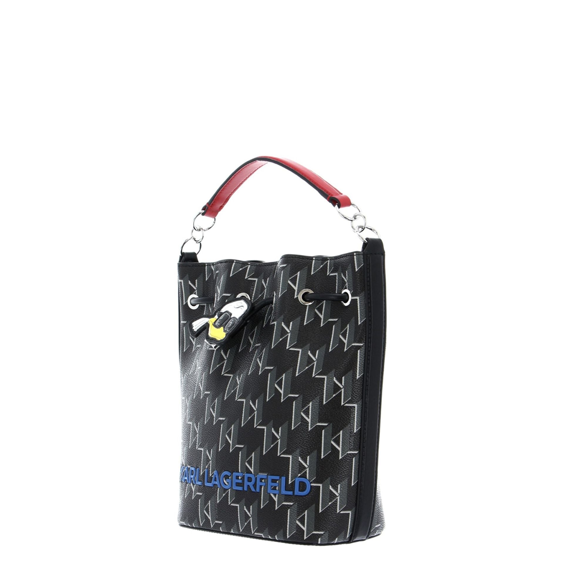 Дамска чанта Women’s handbag Karl Lagerfeld 231W3123 A999 BLACK angled view