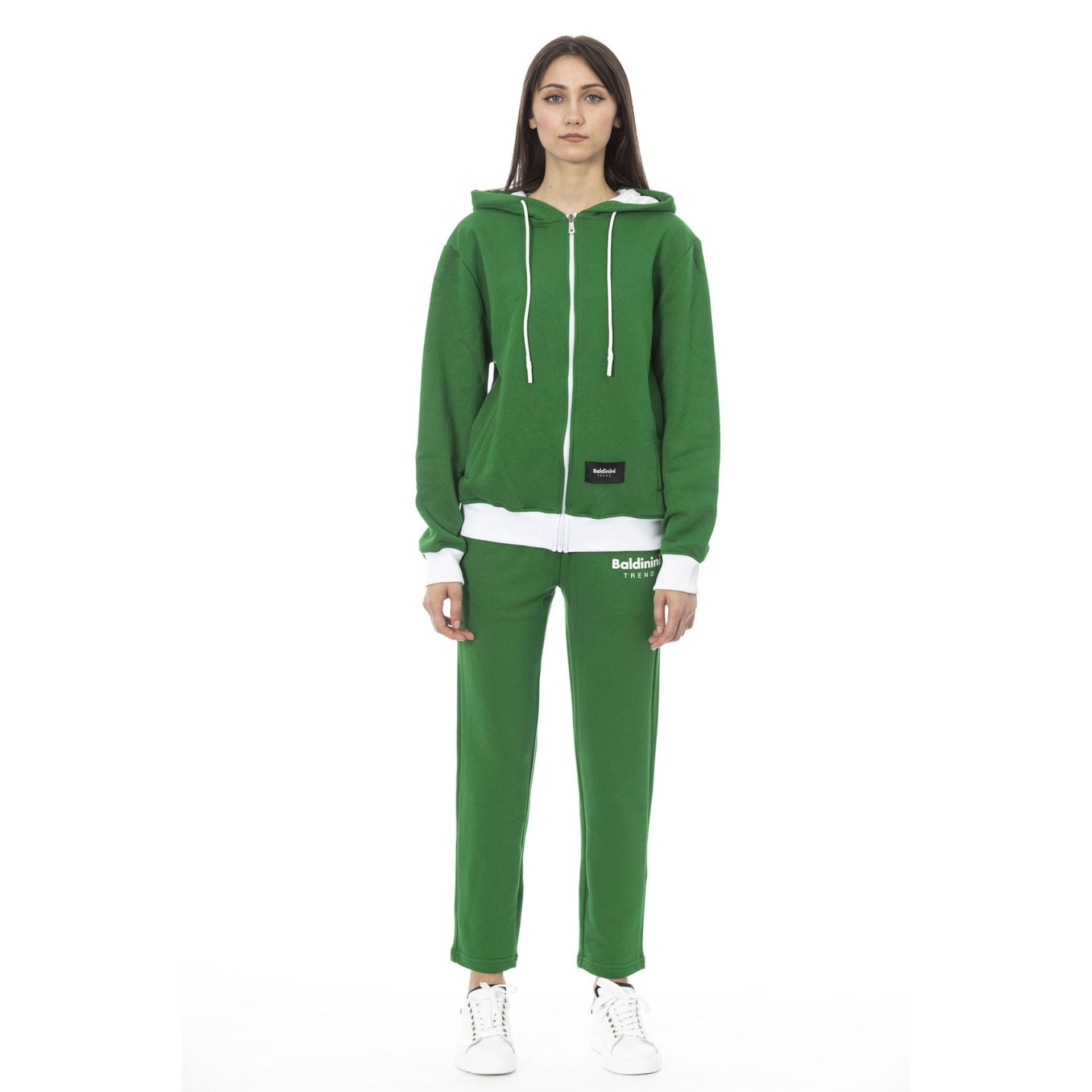 Дамски спортен екип Women’s tracksuit Baldinini Trend 98147898 MANTOVA VERDE GREEN front view