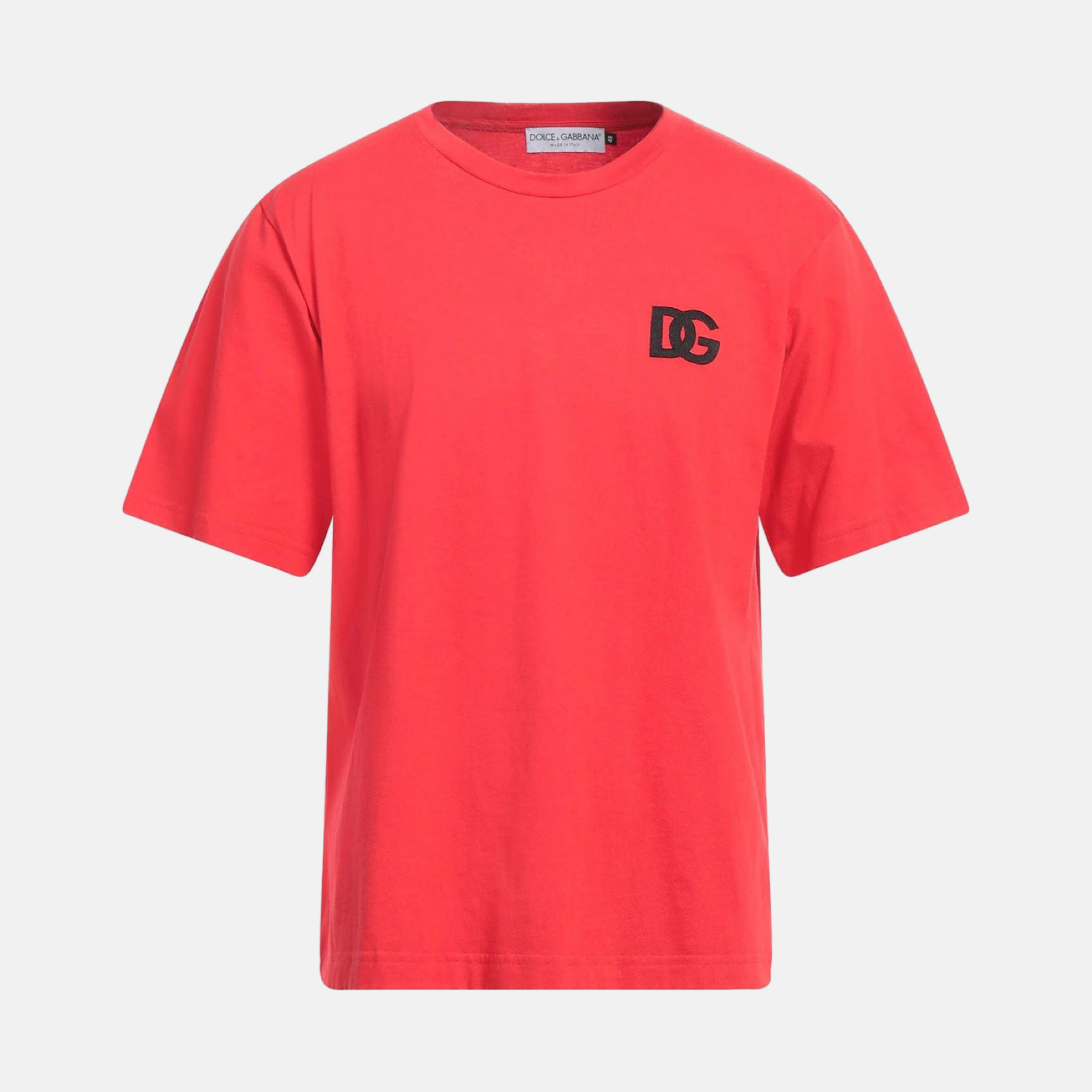 Мъжка червена тениска Dolce & Gabbana DG Logo Men T-shirt