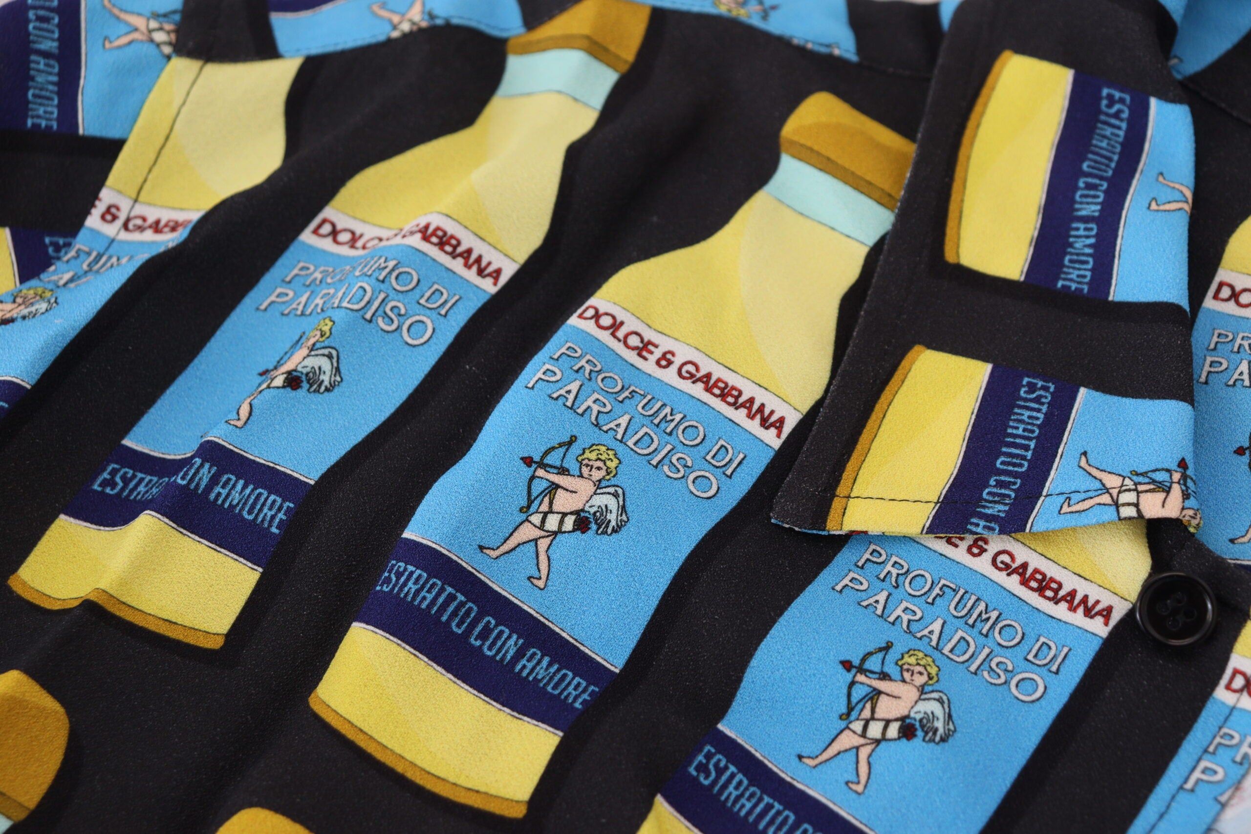 Елегантна ежедневна риза с множество щампи Dolce & Gabbana