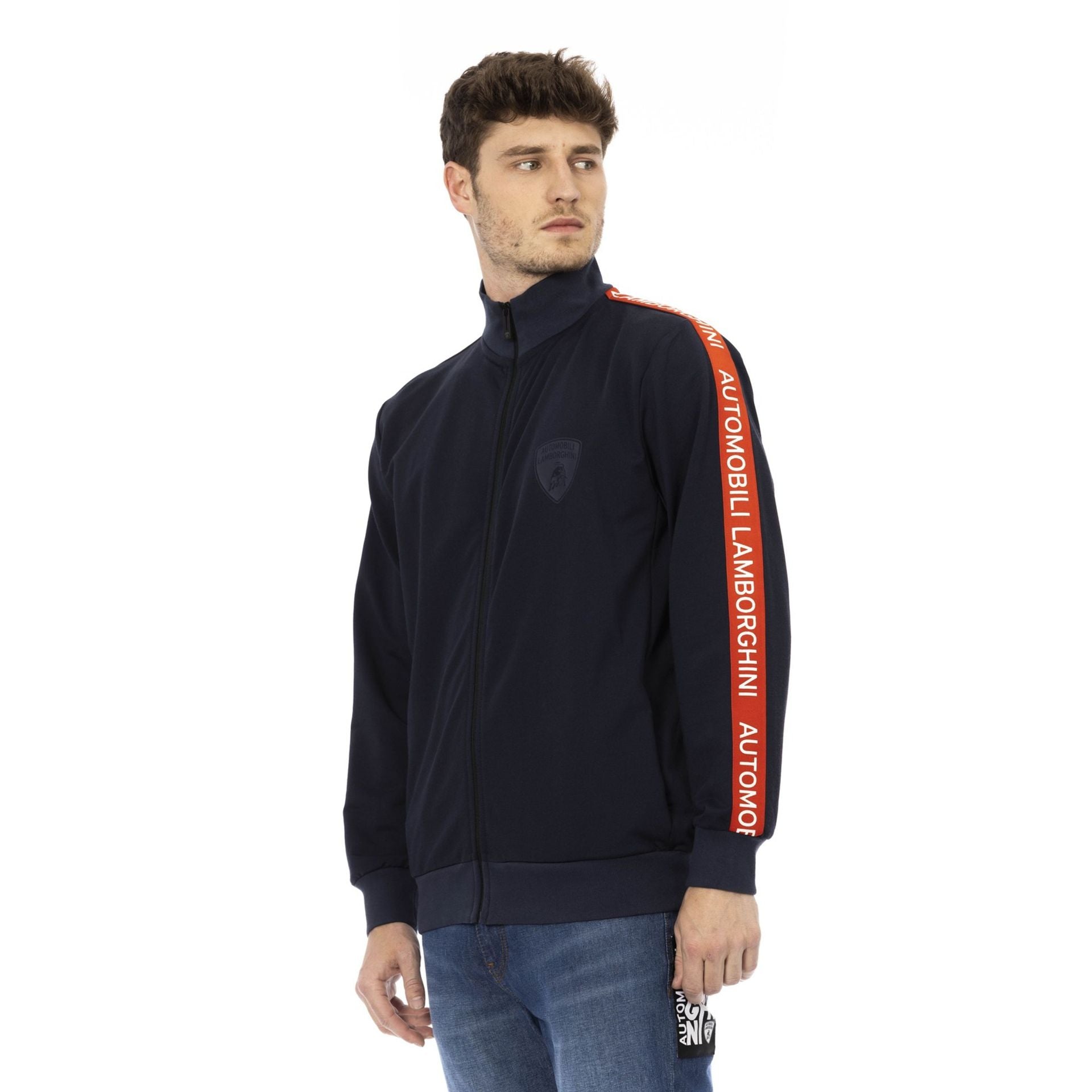 Мъжко горнище Men’s sweatshirt Automobili Lamborghini 72XBI008CF008 240 BLU ACHELOS