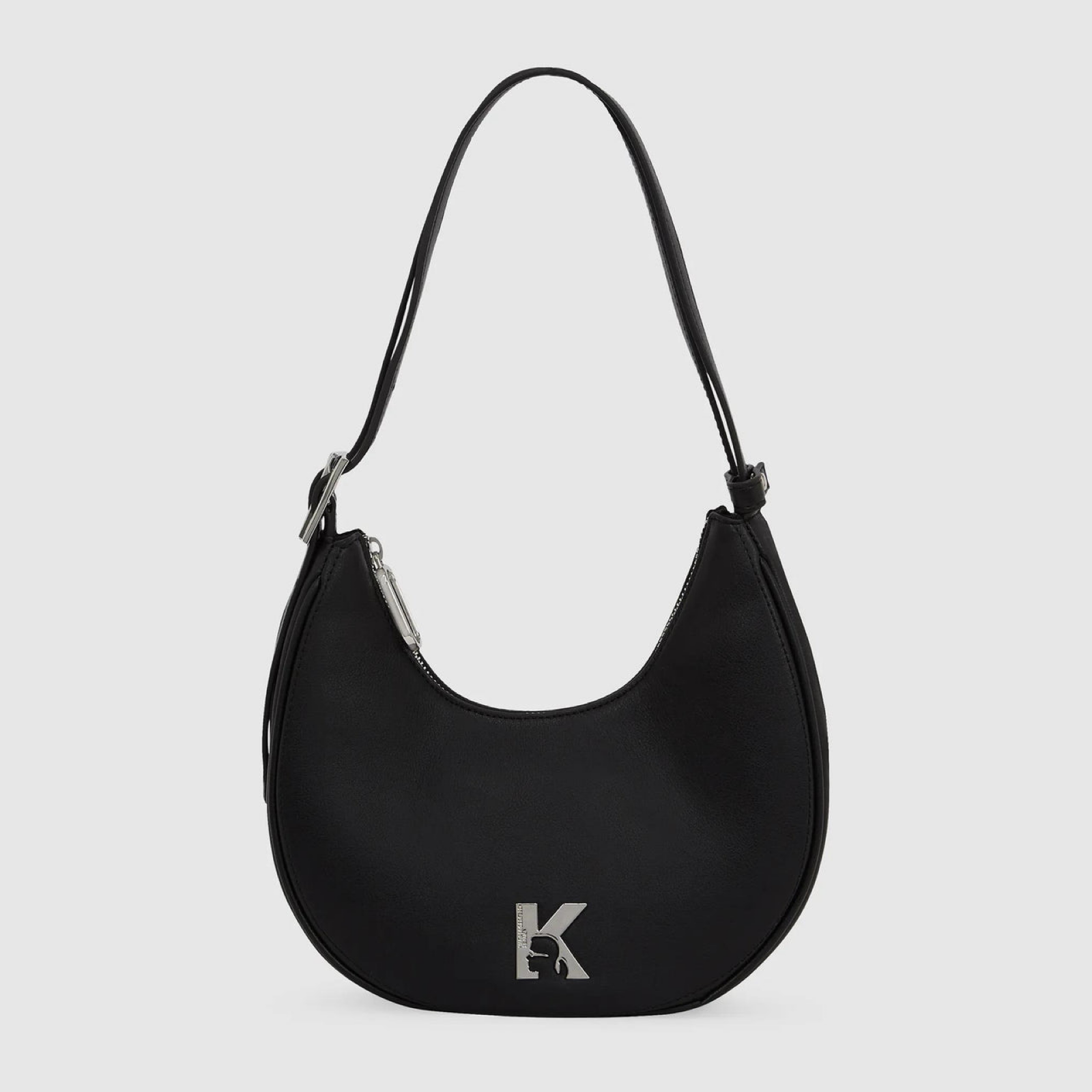 Дамска чанта Karl Lagerfeld Jeans Twin Strap Moon Shoulder Bag B2W30126999 Front View
