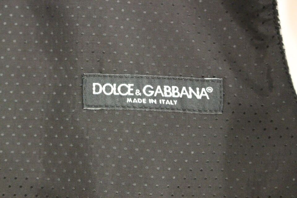 Dolce & Gabbana Елегантна едноредна сива рокля