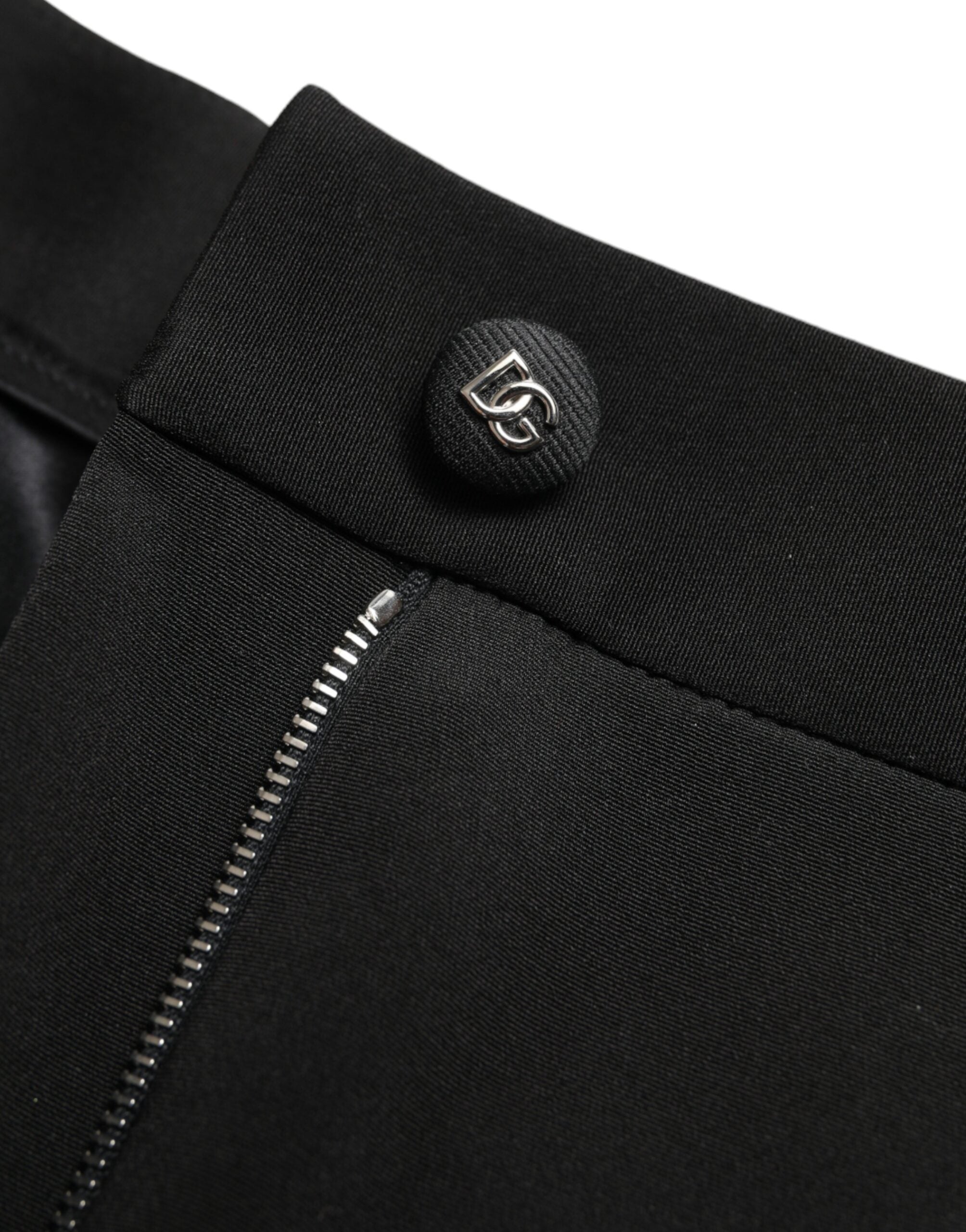 Dolce & Gabbana Елегантни тесни панталони с висока талия