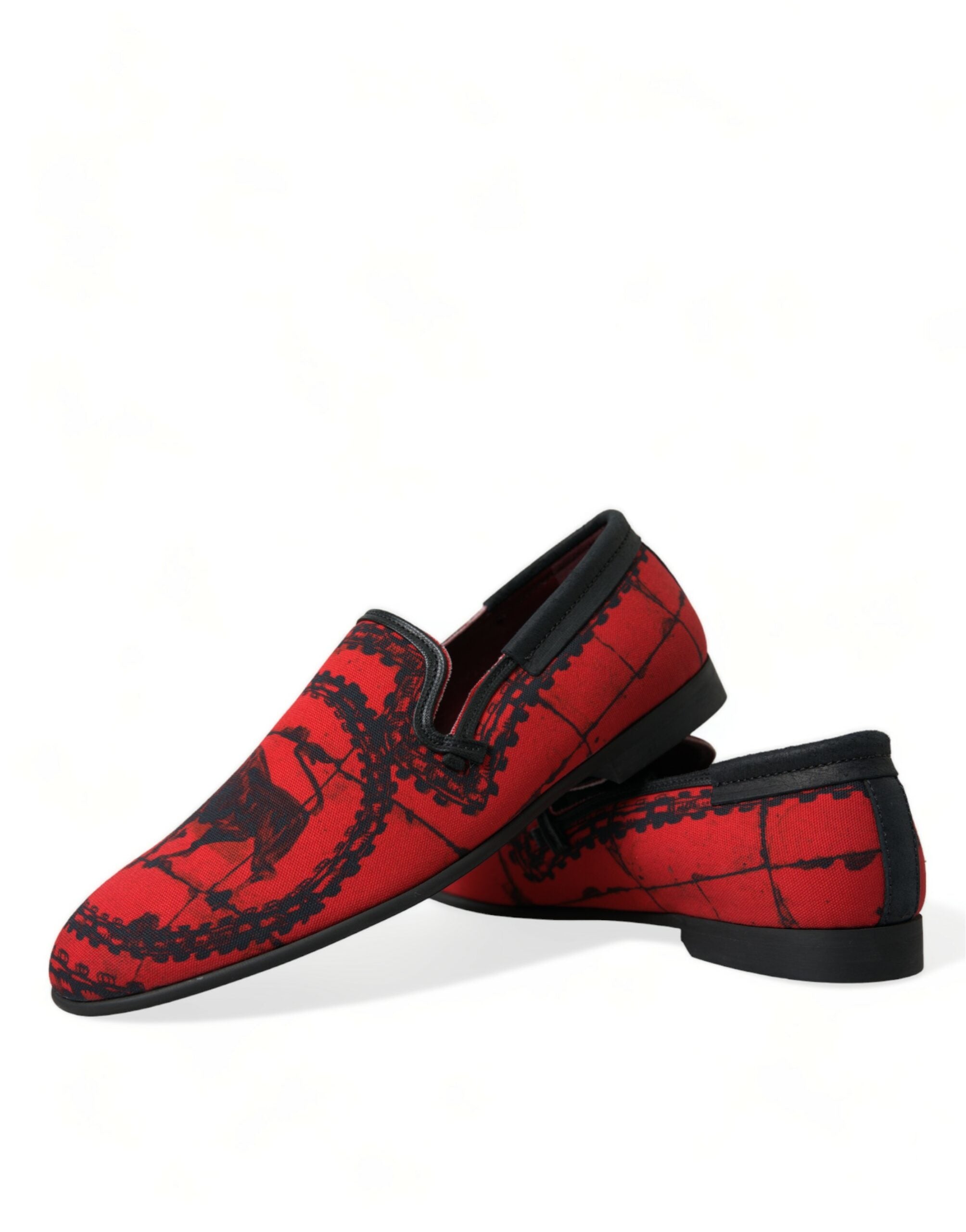 Dolce & Gabbana, вдъхновени от Torero, луксозни червени и черни мокасини