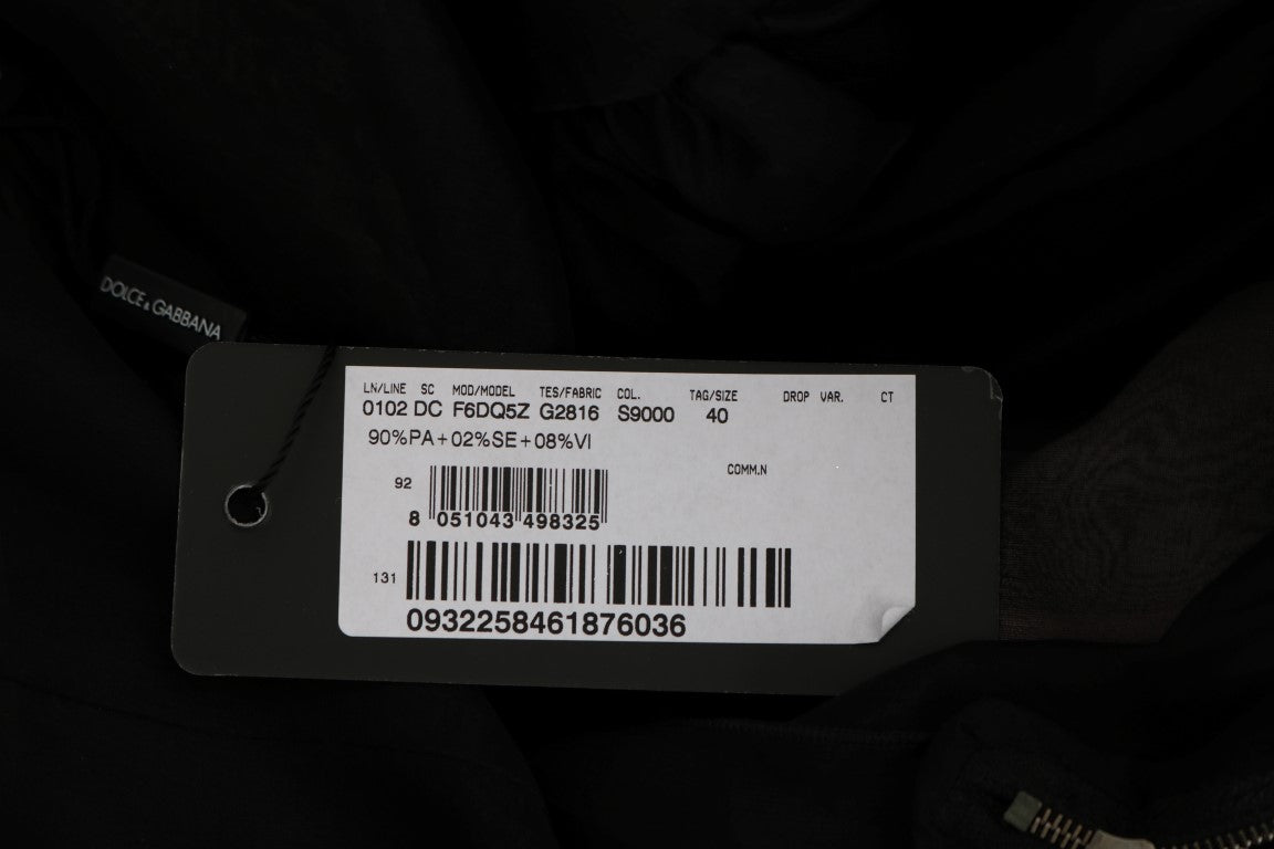 Dolce & Gabbana Елегантна широка рокля с пълна дължина