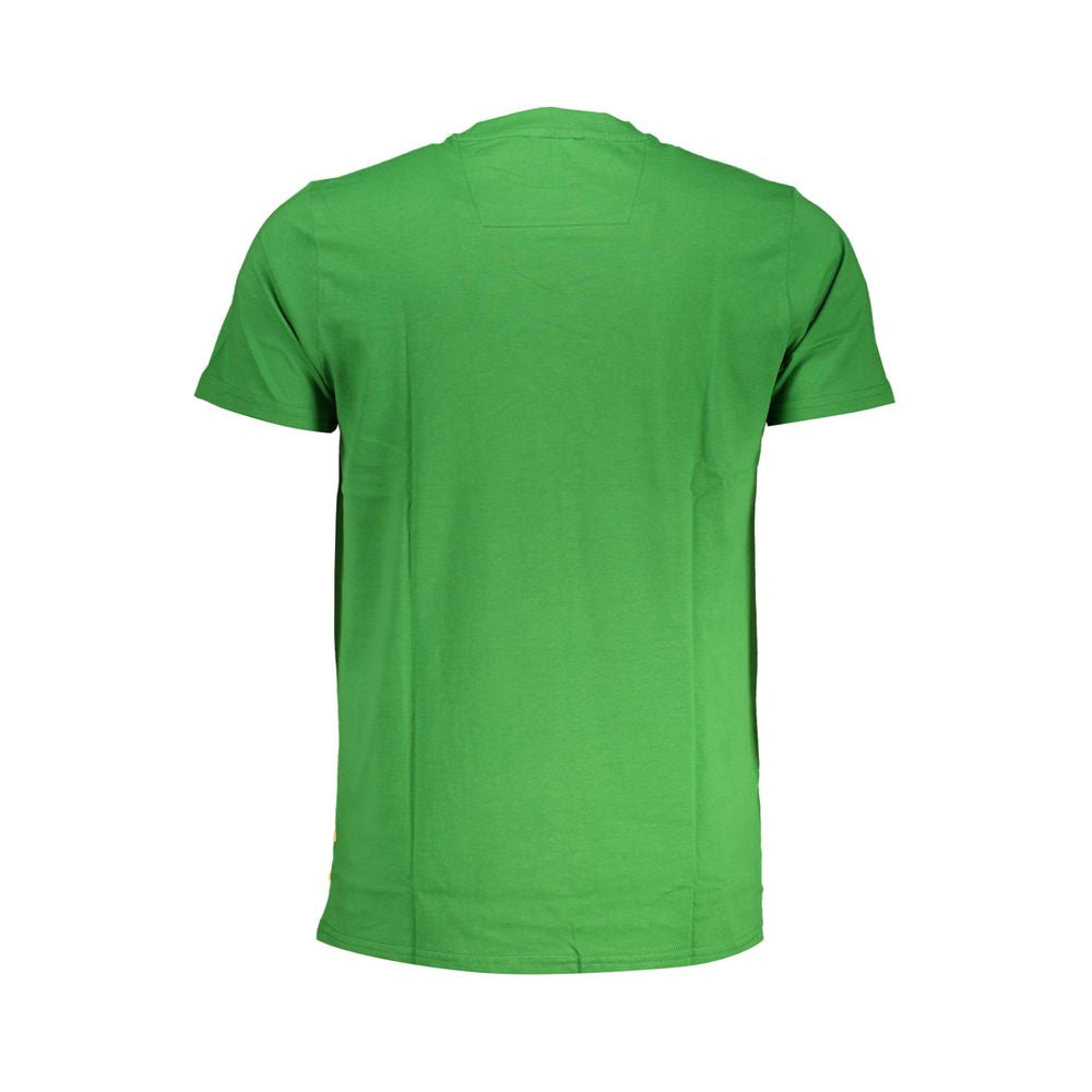Мъжка тениска Men's t-shirt Cavalli Class
QXT63DJD060 07334 Green back view