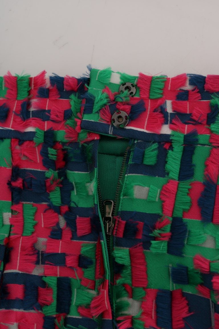 Елегантна жакардова пола молив с висока талия Dolce & Gabbana