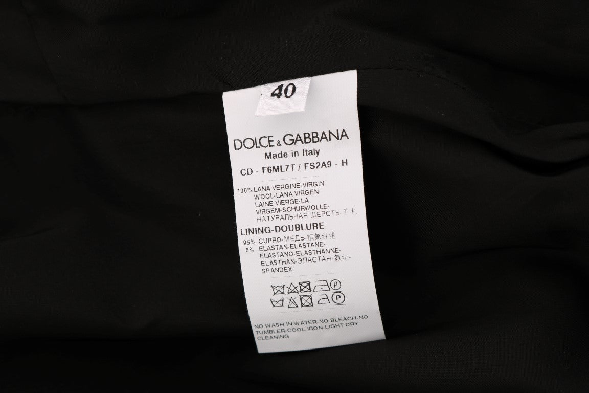 Шикозна вълнена рокля на точки Dolce & Gabbana