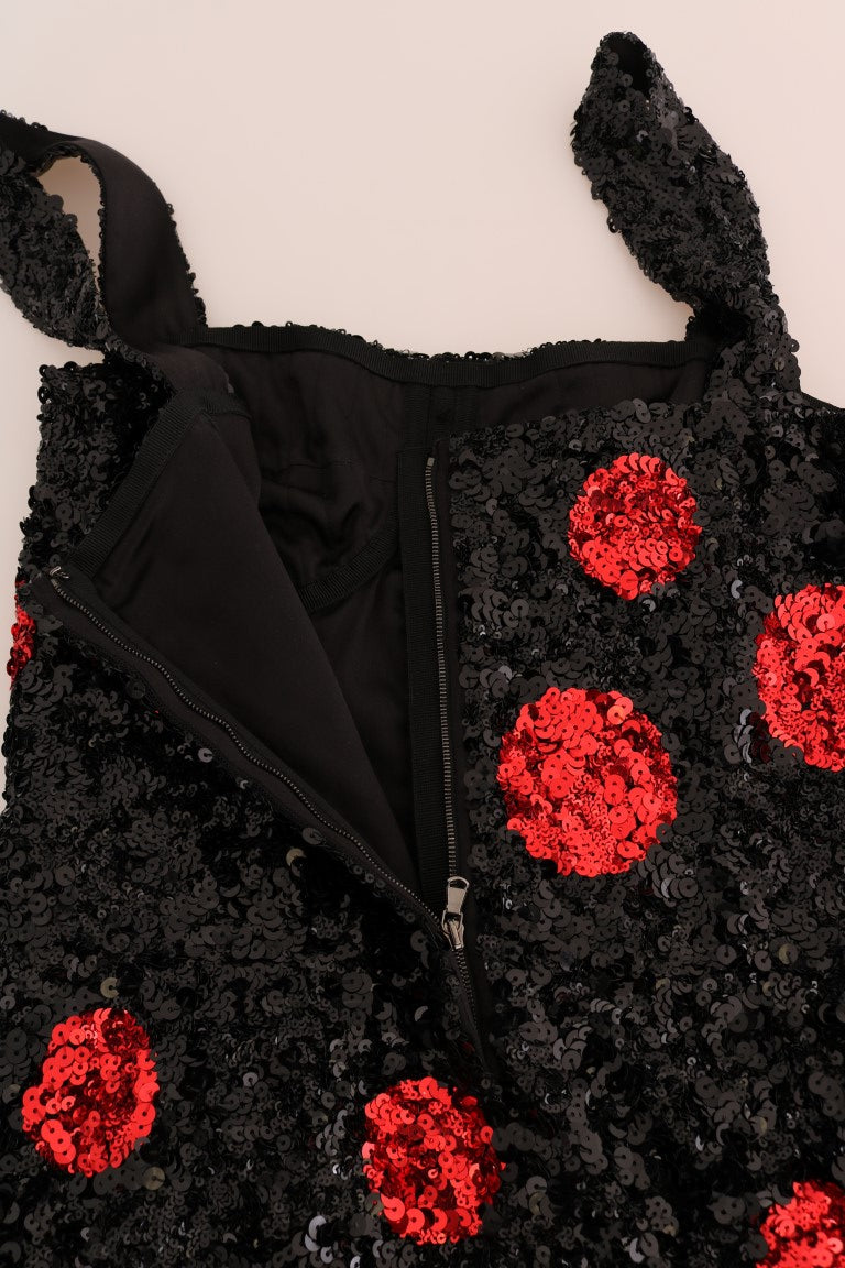 Елегантна рокля на точки Dolce & Gabbana