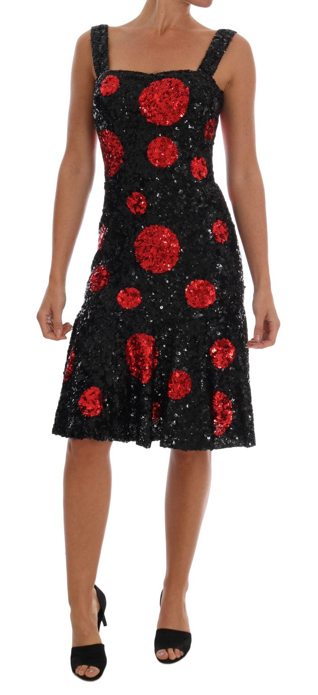 Елегантна рокля на точки Dolce & Gabbana