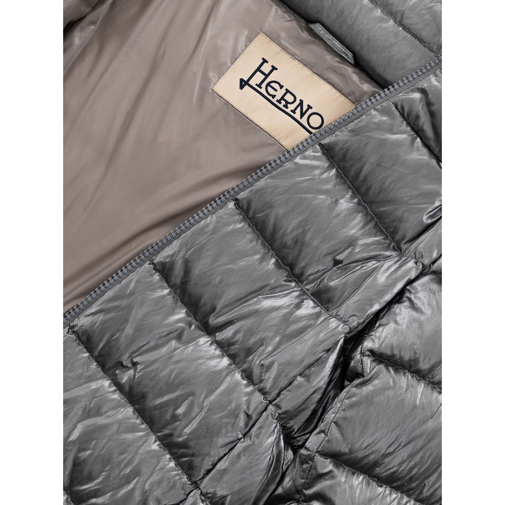 Сребърни якета и палта от вискоза Herno