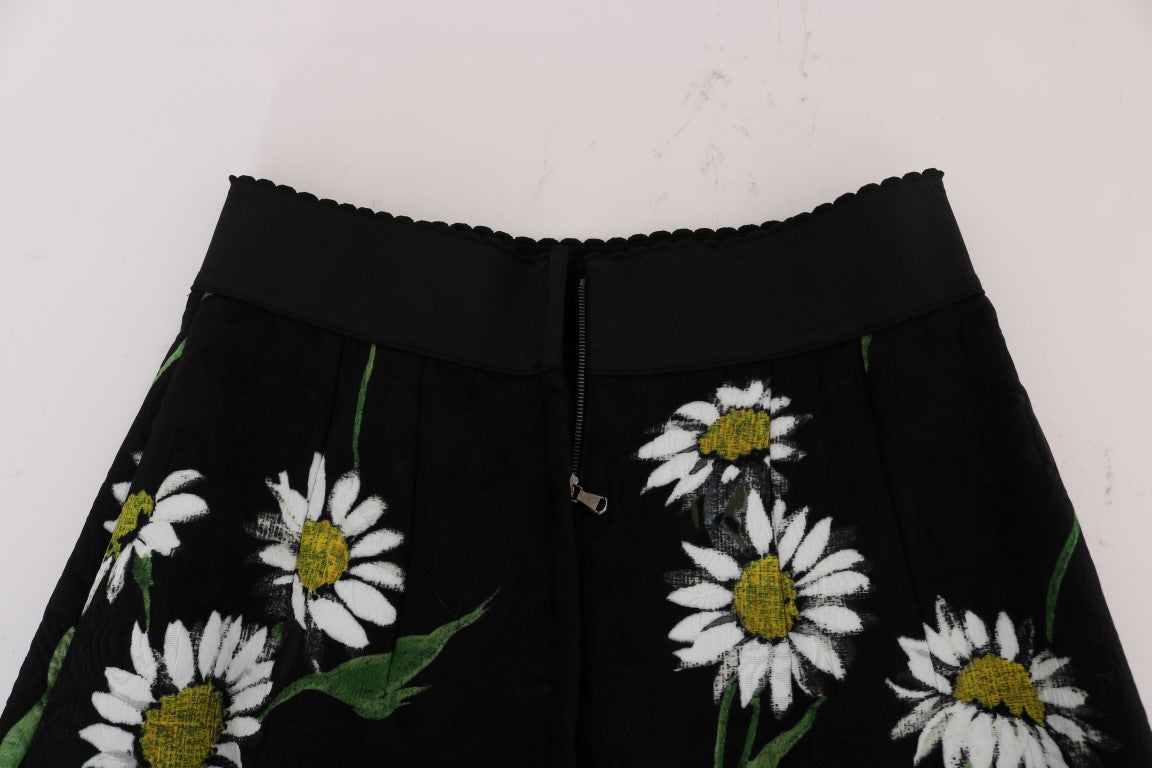 Dolce & Gabbana украсена пола с А-силует до средата на прасеца