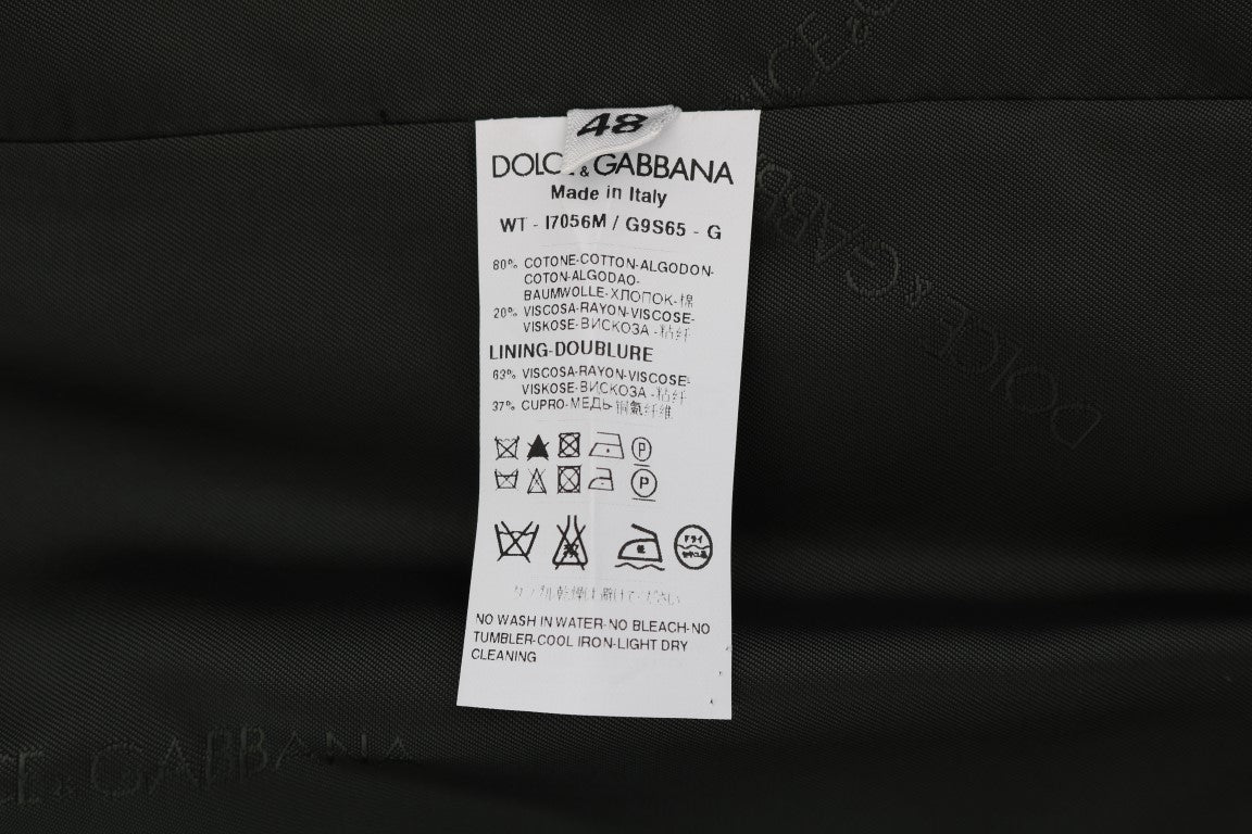 Елегантна жилетка на райе Dolce & Gabbana