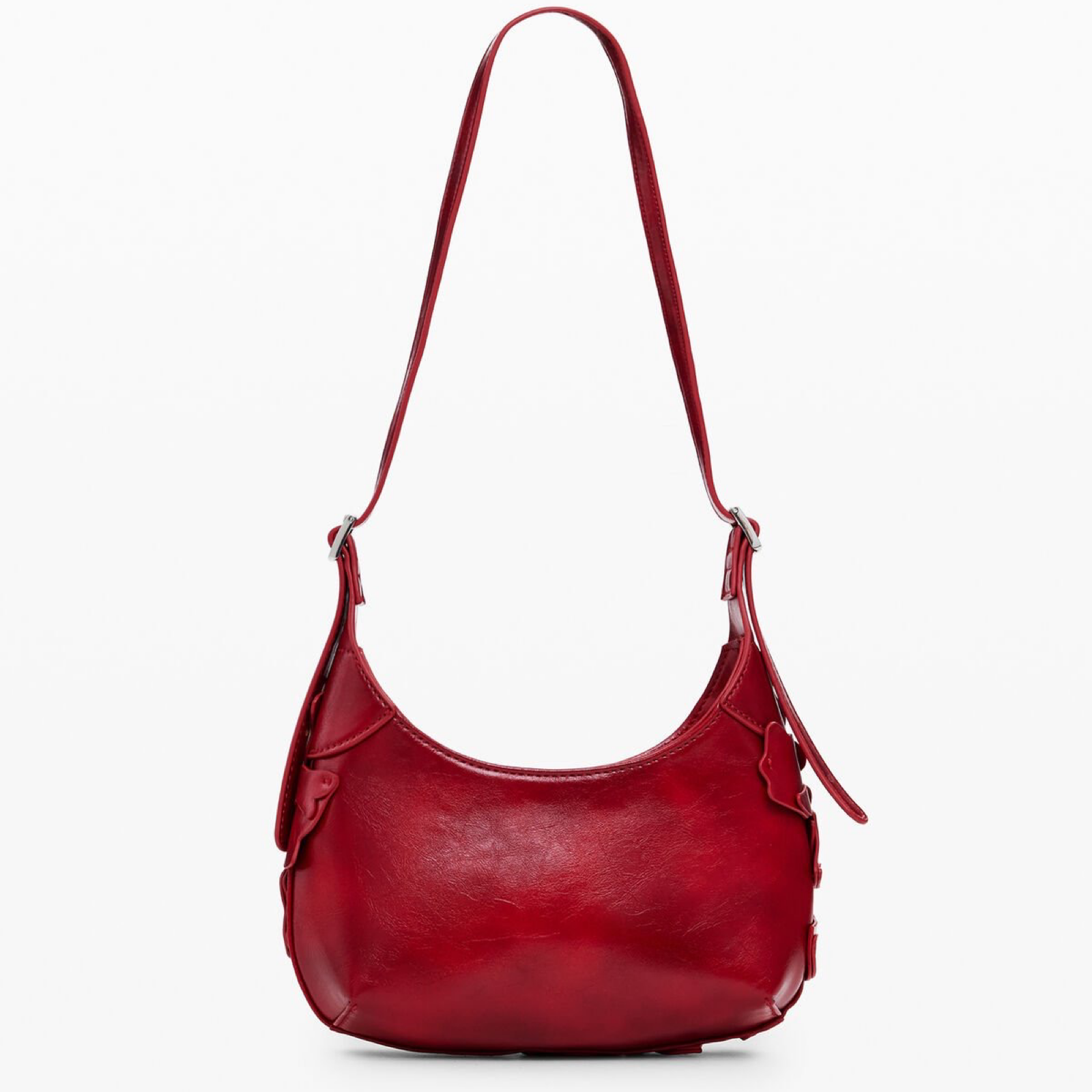Дамска червена чанта Desigual Shoulder Bag 25WAXPC9 Back View